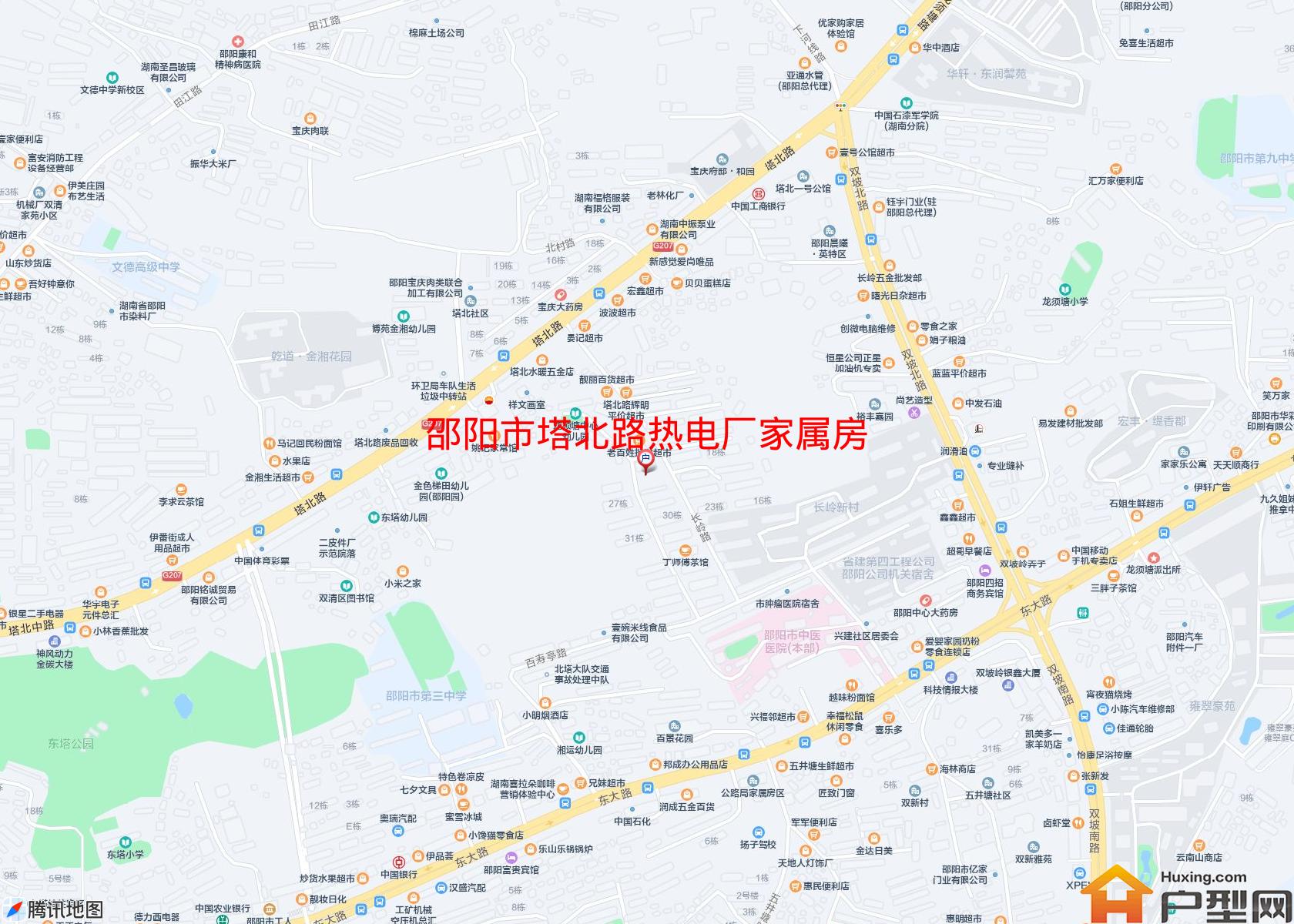 塔北路热电厂家属房小区 - 户型网