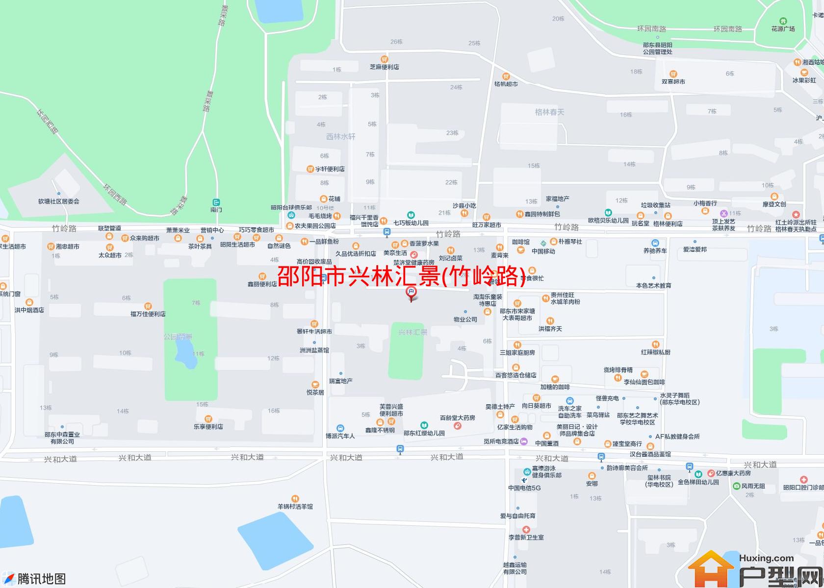 兴林汇景(竹岭路)小区 - 户型网