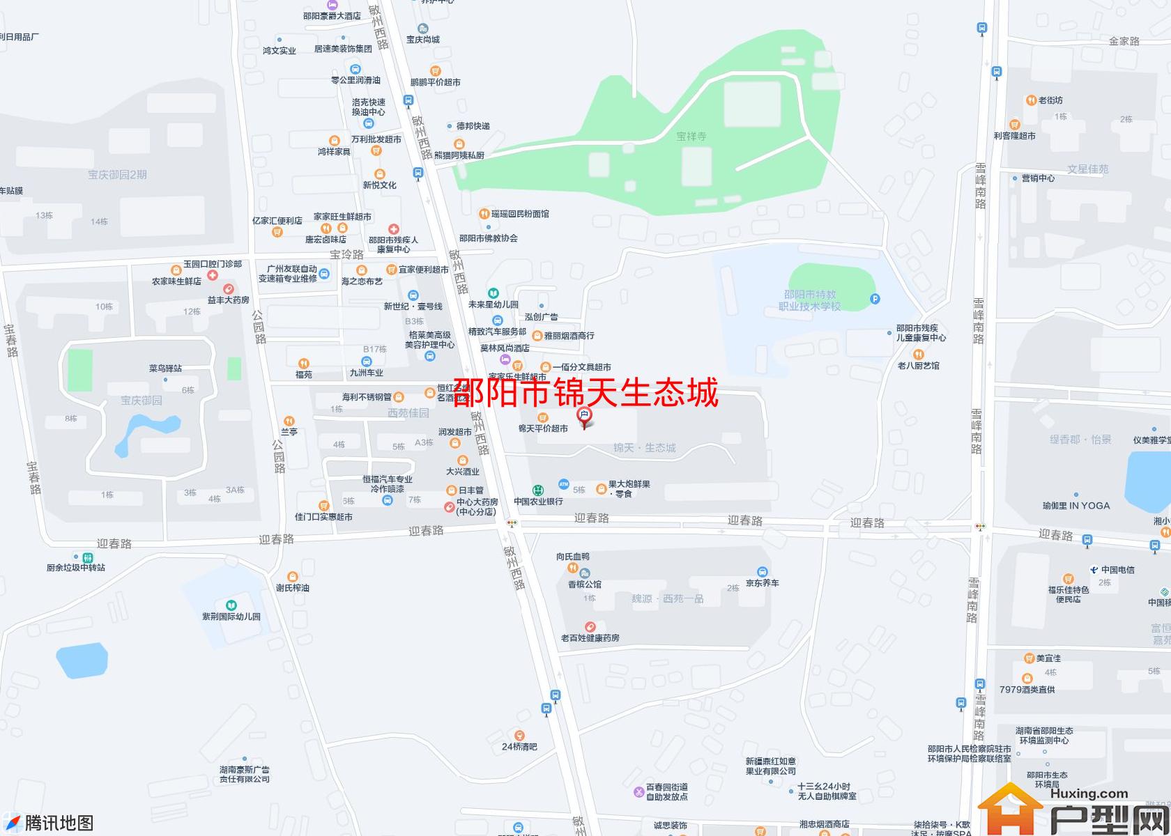 锦天生态城小区 - 户型网