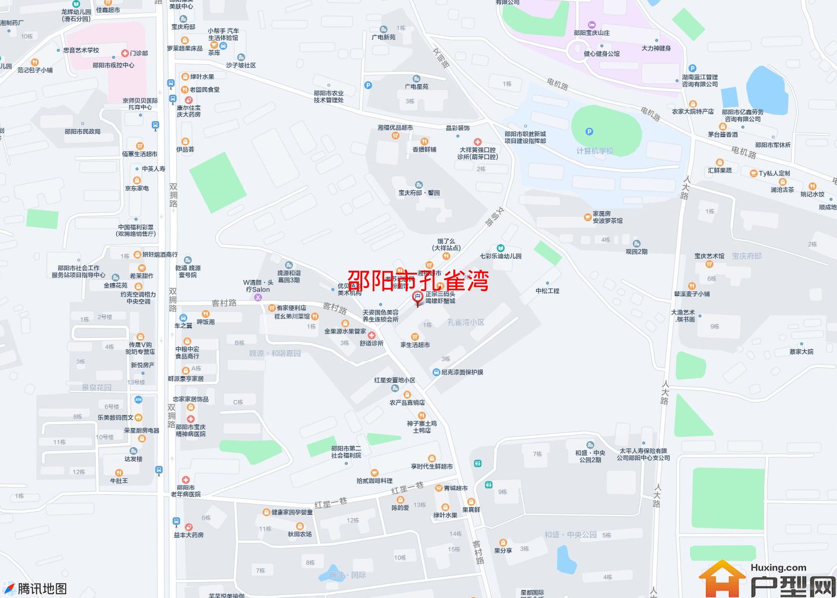 孔雀湾小区 - 户型网