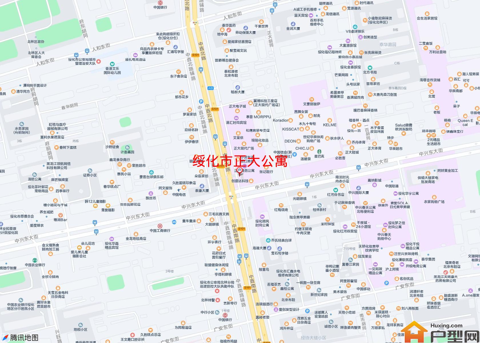 正大公寓小区 - 户型网