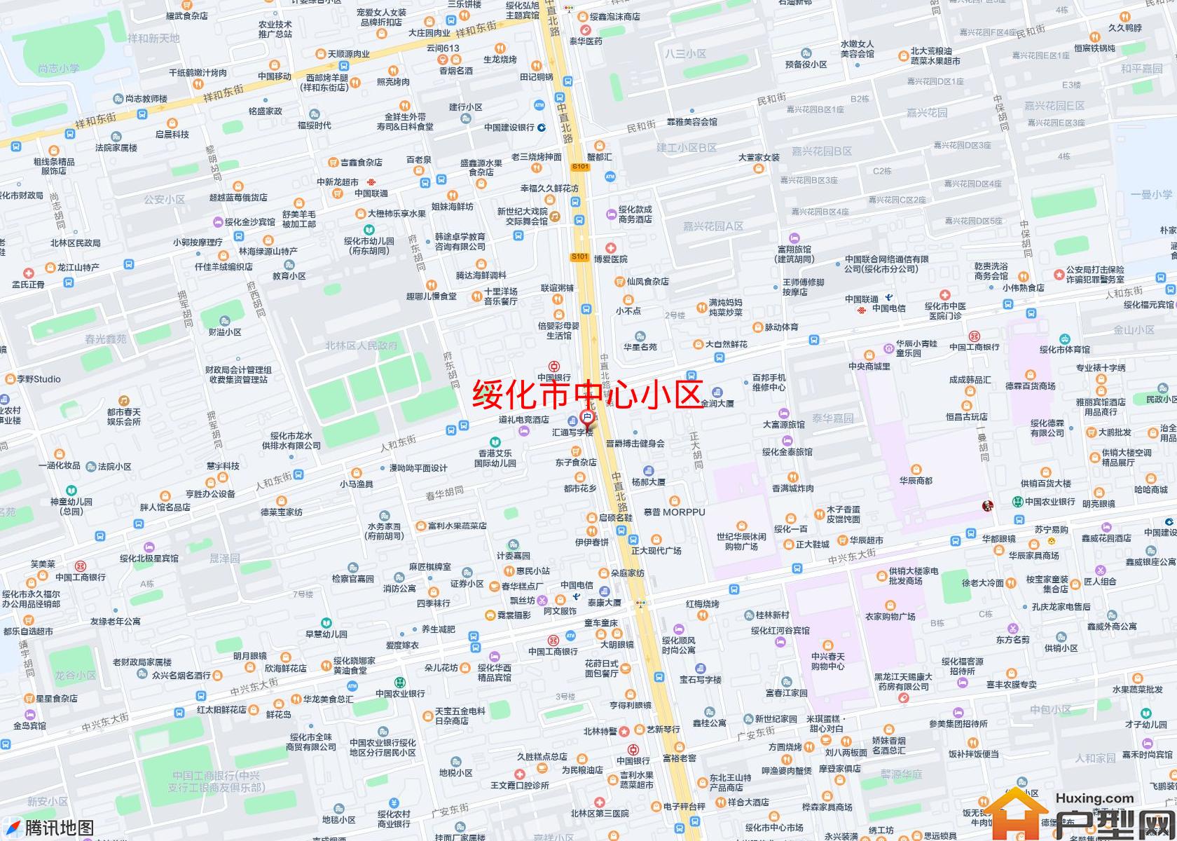 中心小区小区 - 户型网
