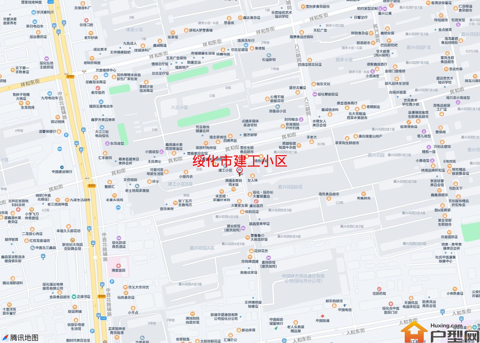 建工小区小区 - 户型网