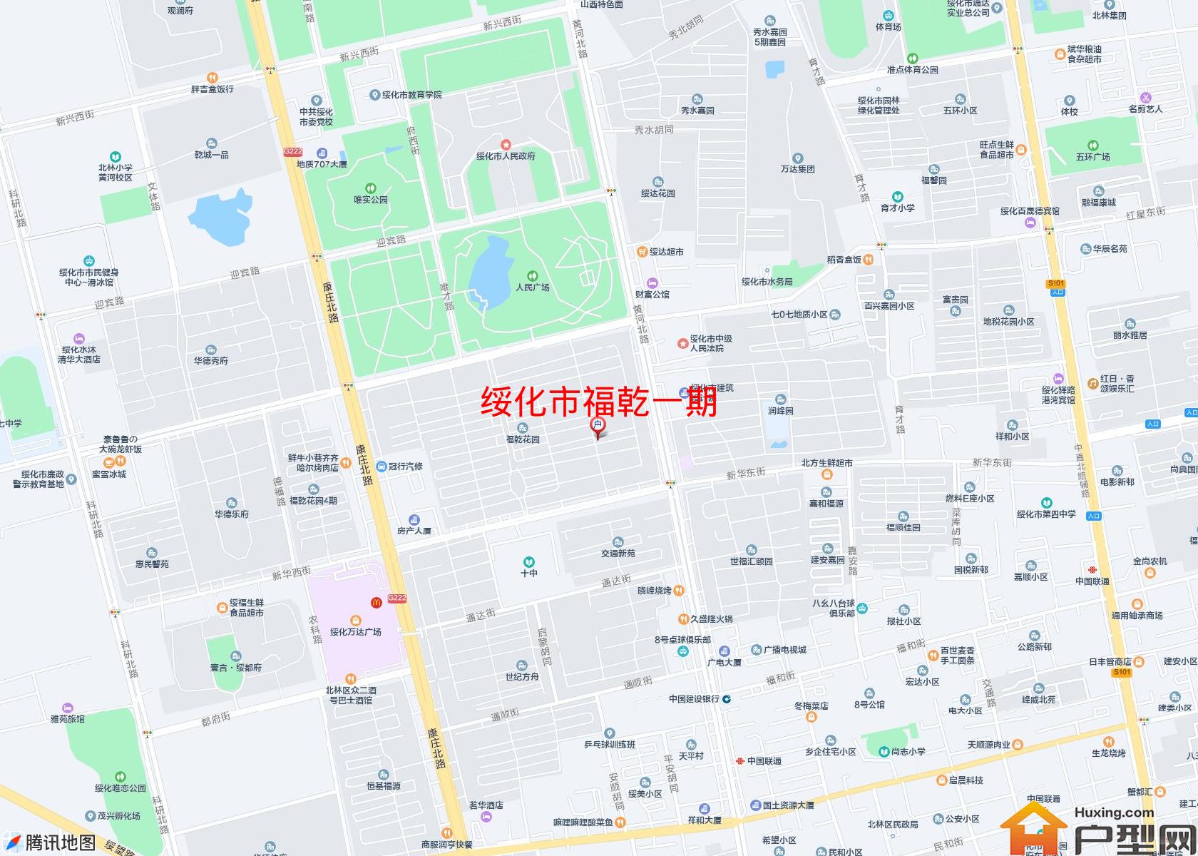福乾一期小区 - 户型网