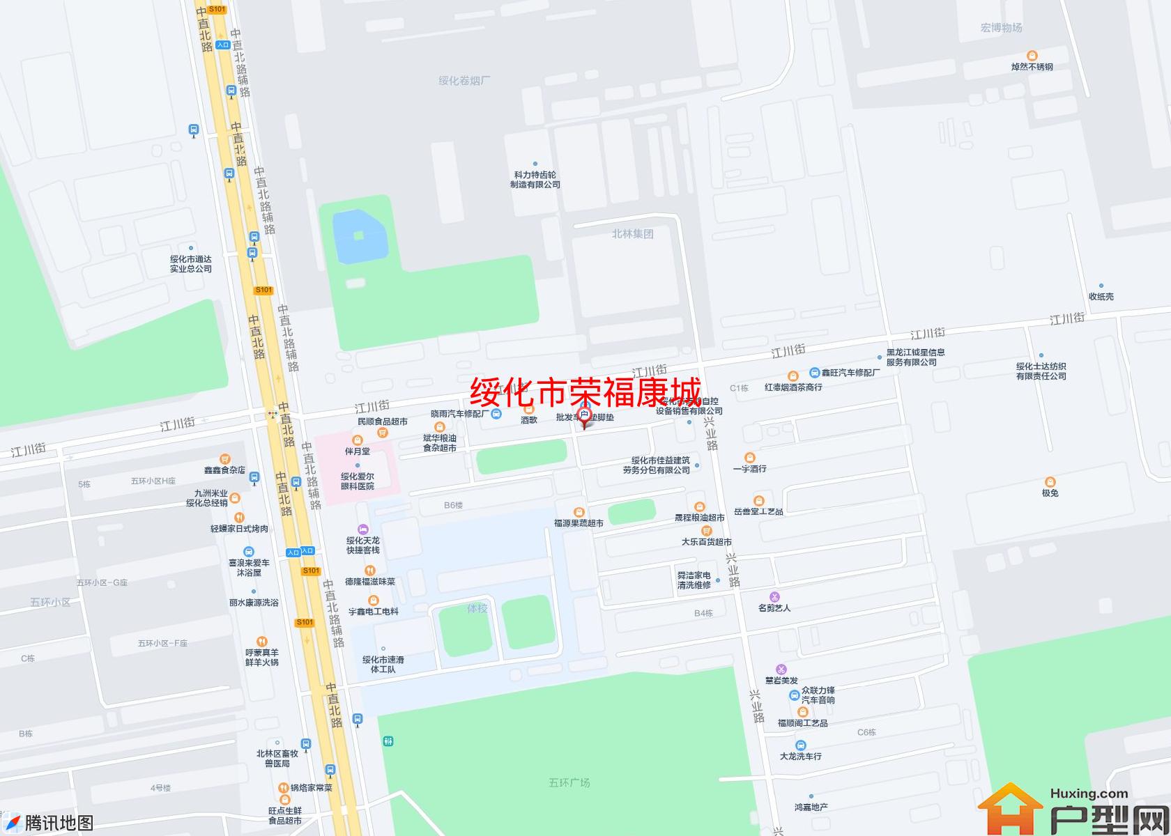 荣福康城小区 - 户型网