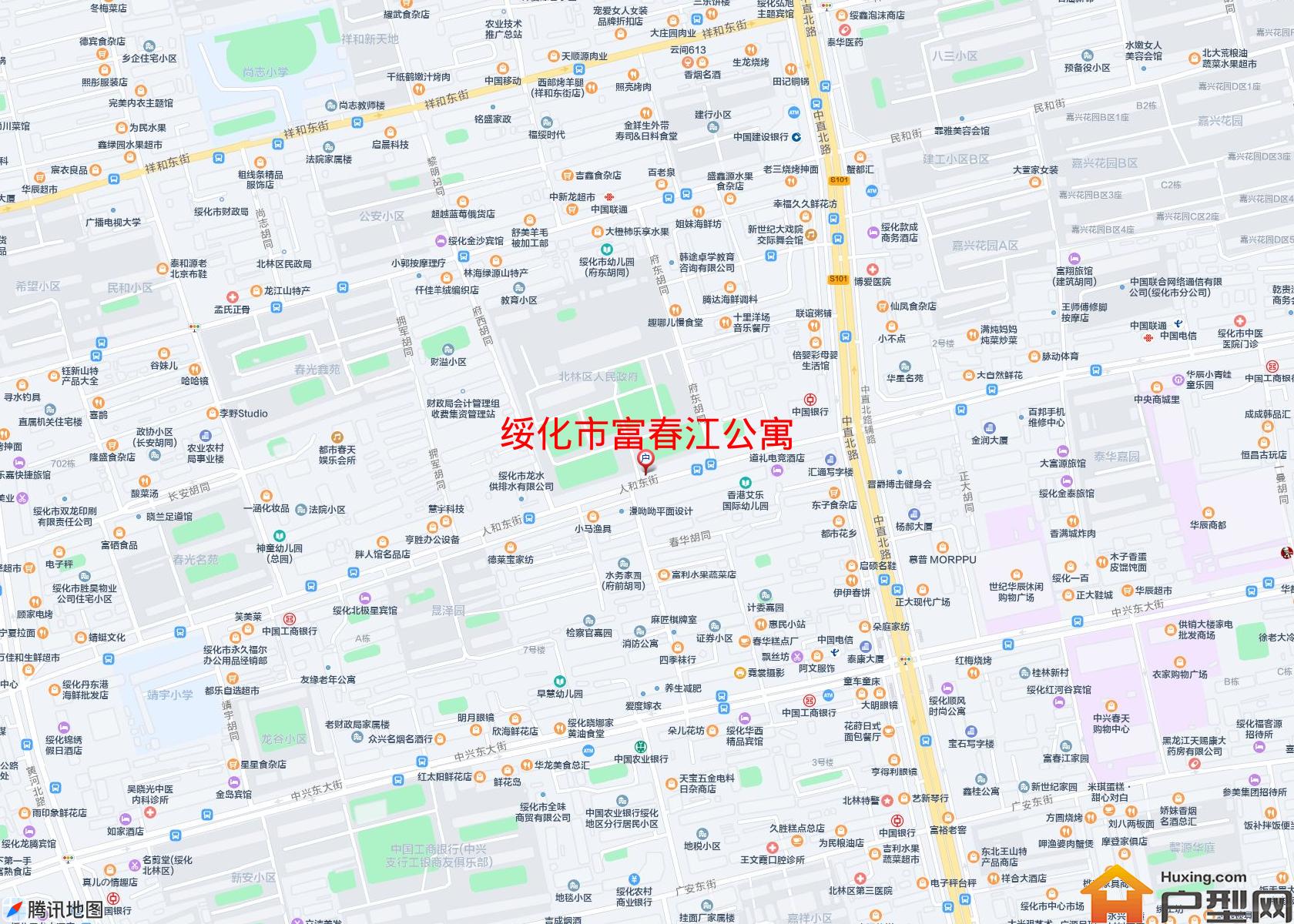 富春江公寓小区 - 户型网