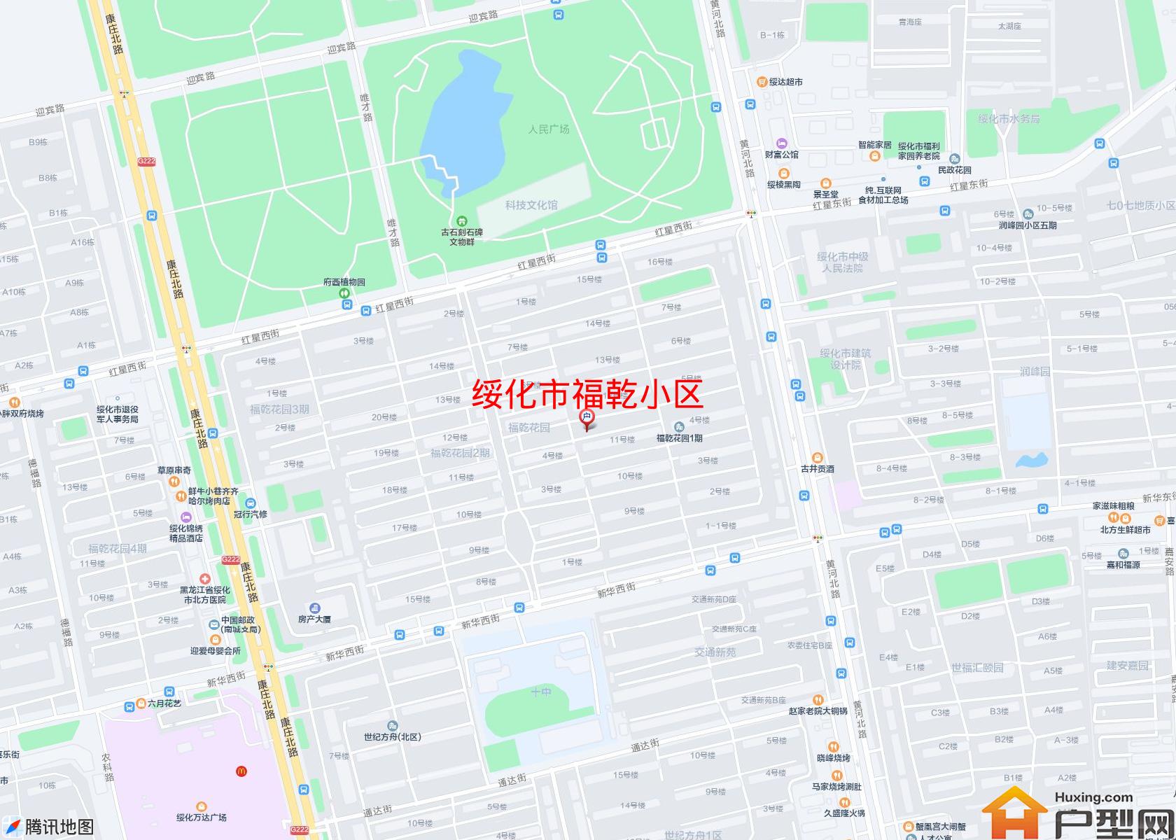 福乾小区小区 - 户型网