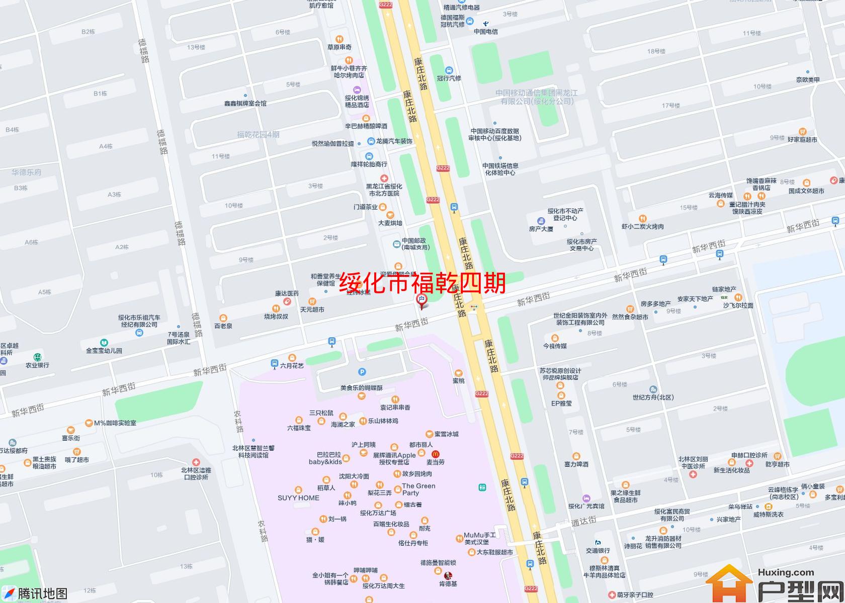 福乾四期小区 - 户型网