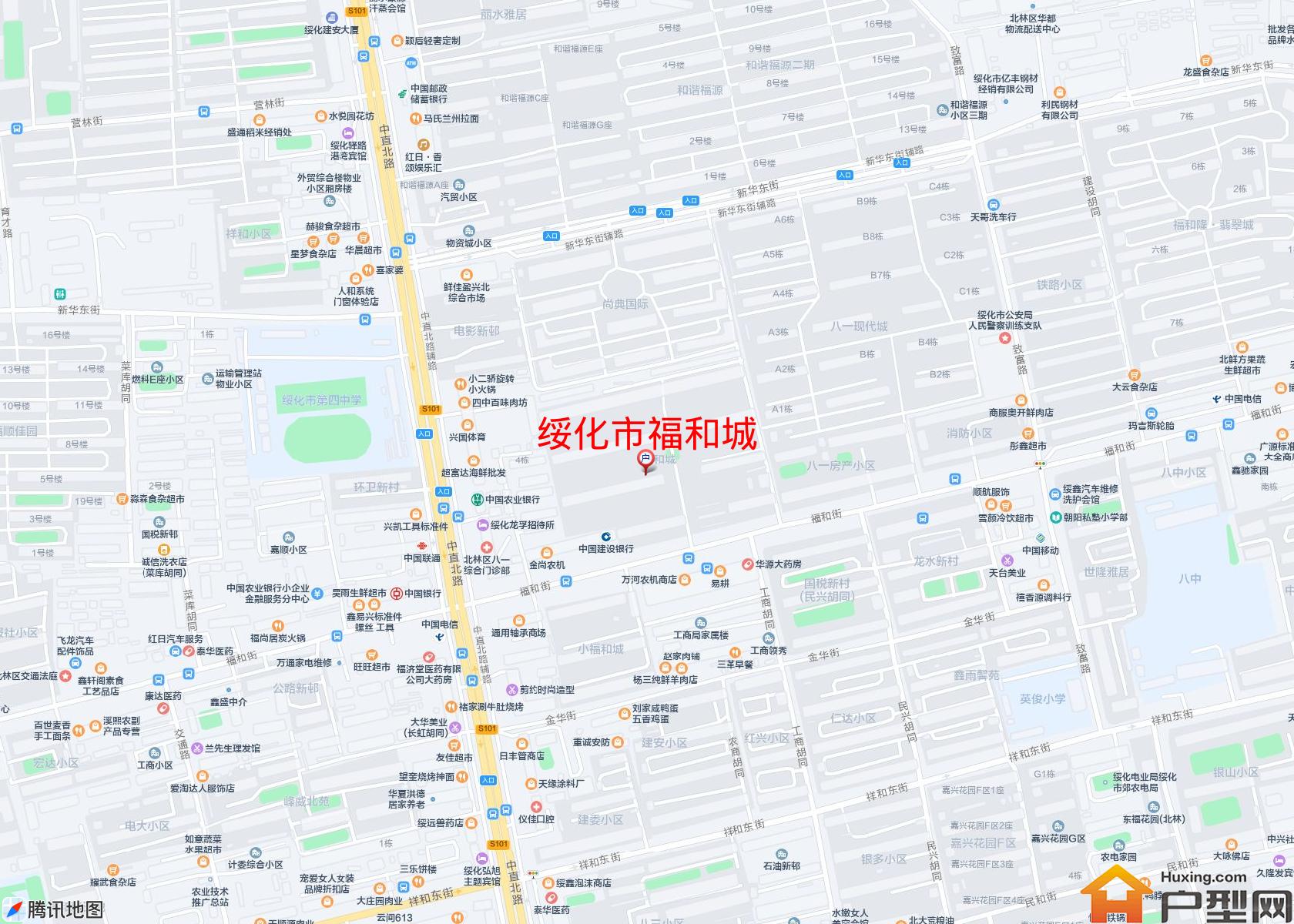 福和城小区 - 户型网