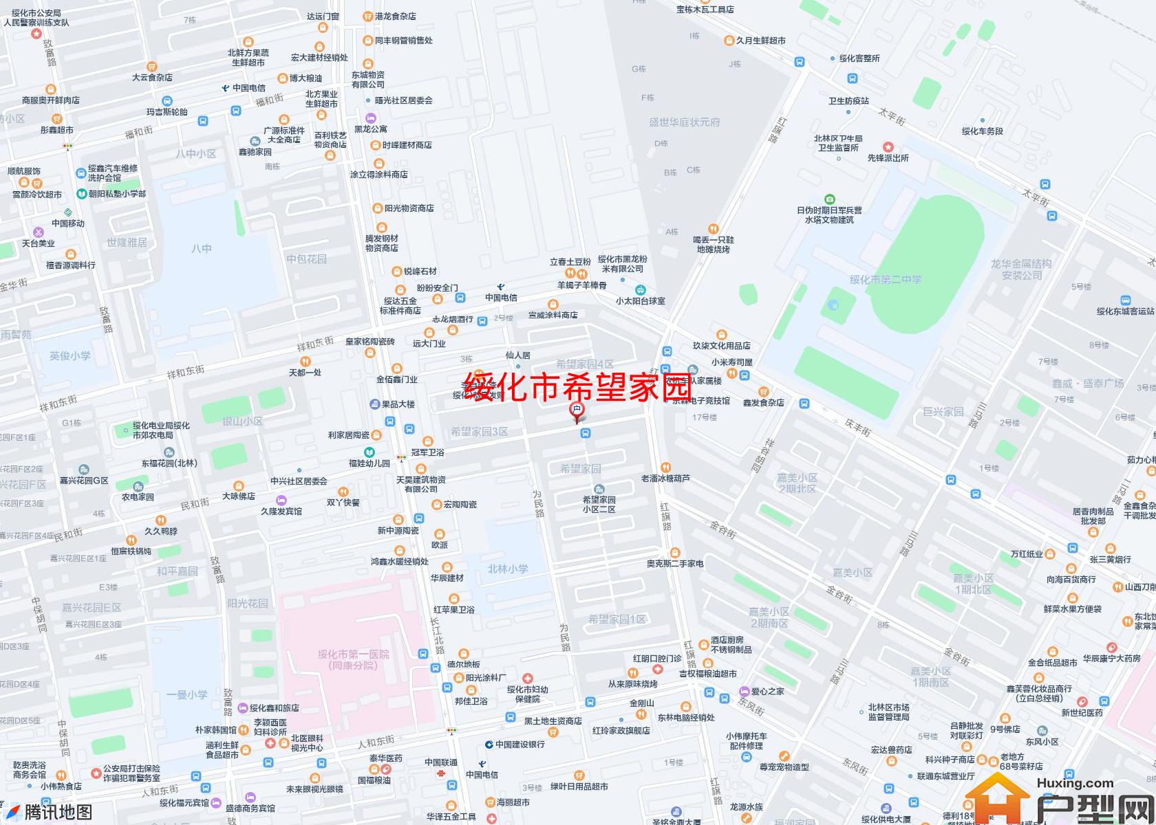 希望家园小区 - 户型网