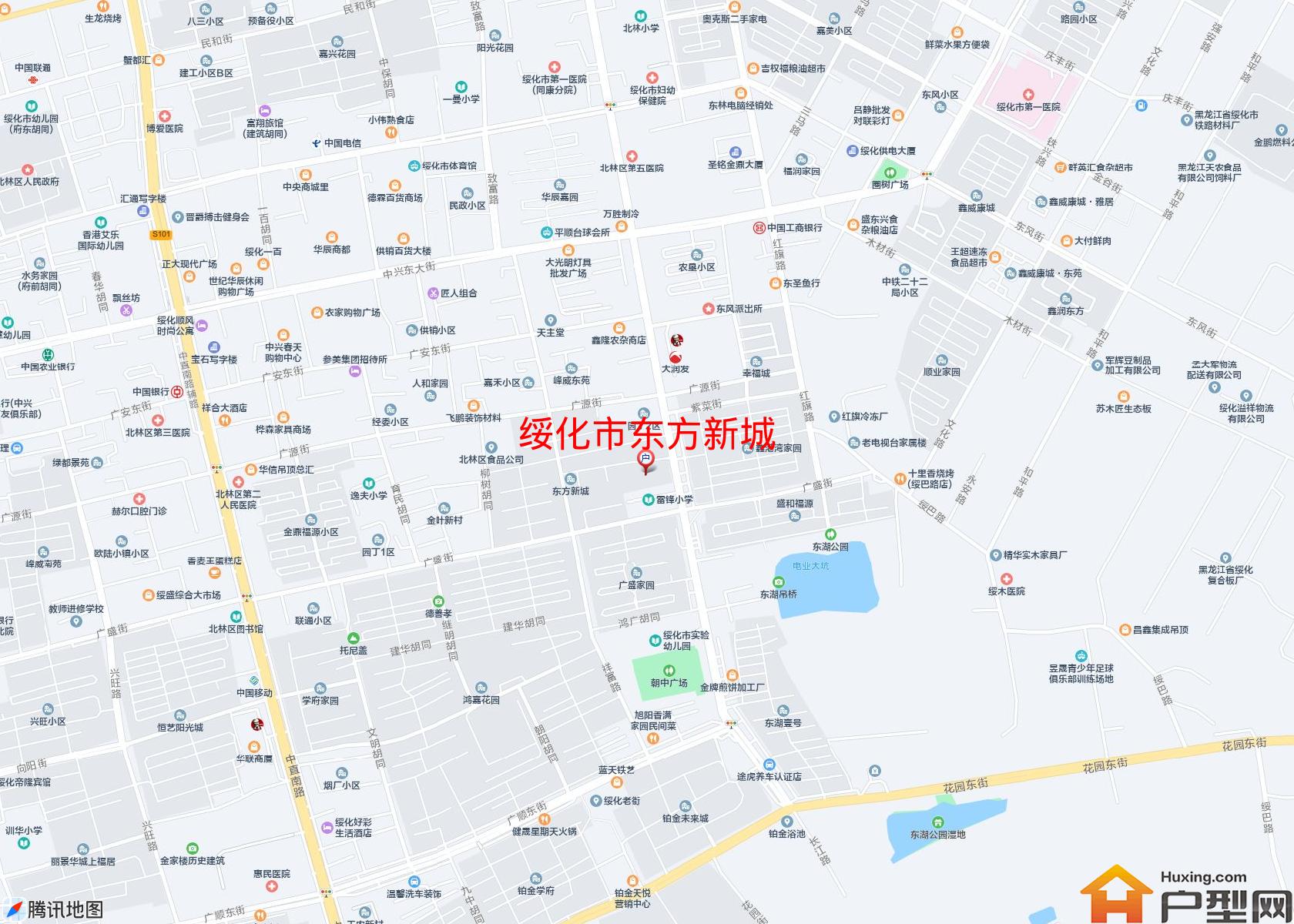 东方新城小区 - 户型网