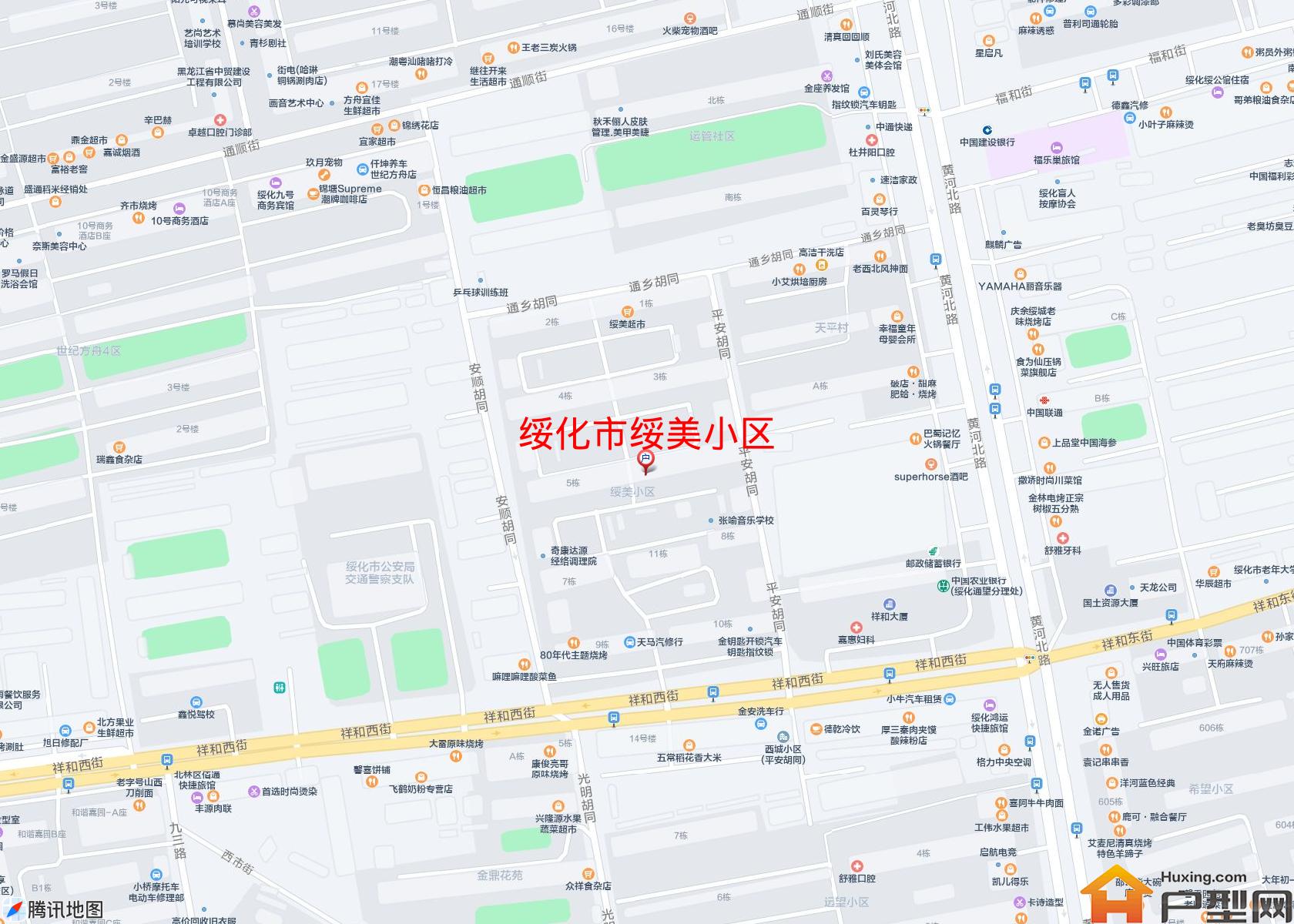 绥美小区小区 - 户型网