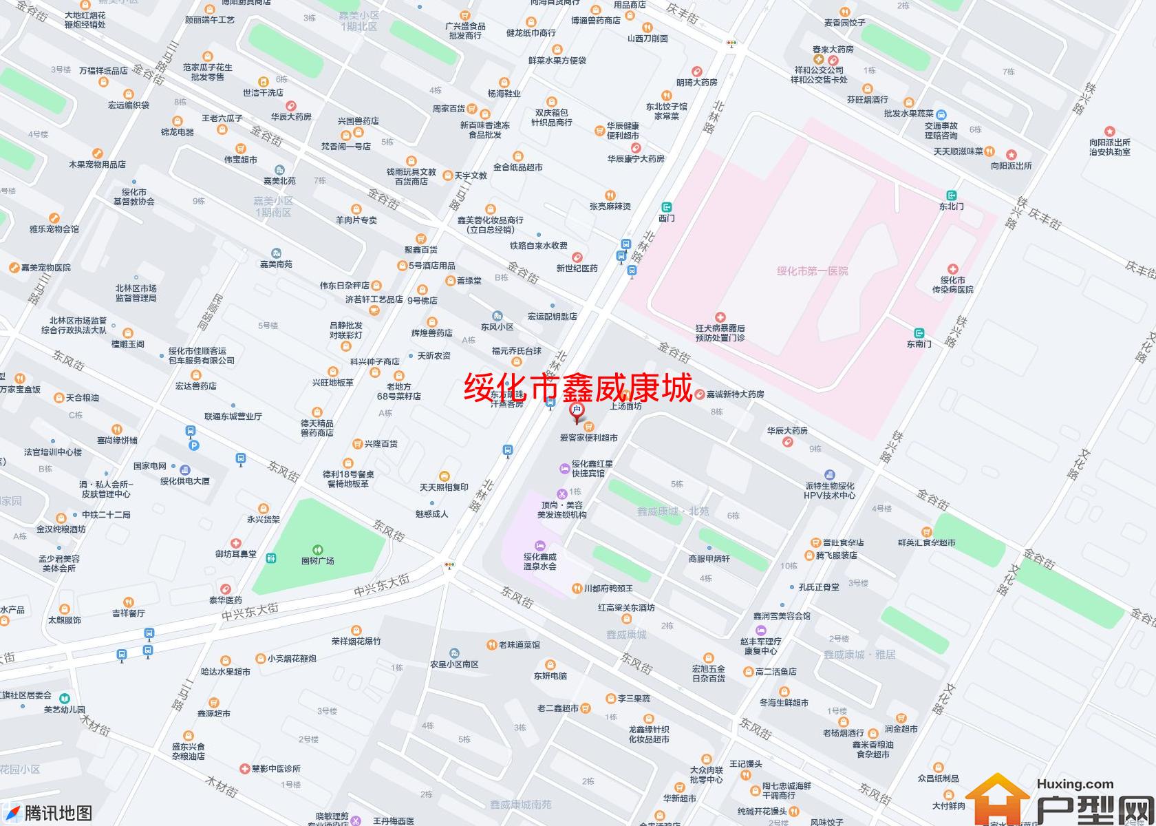 鑫威康城小区 - 户型网