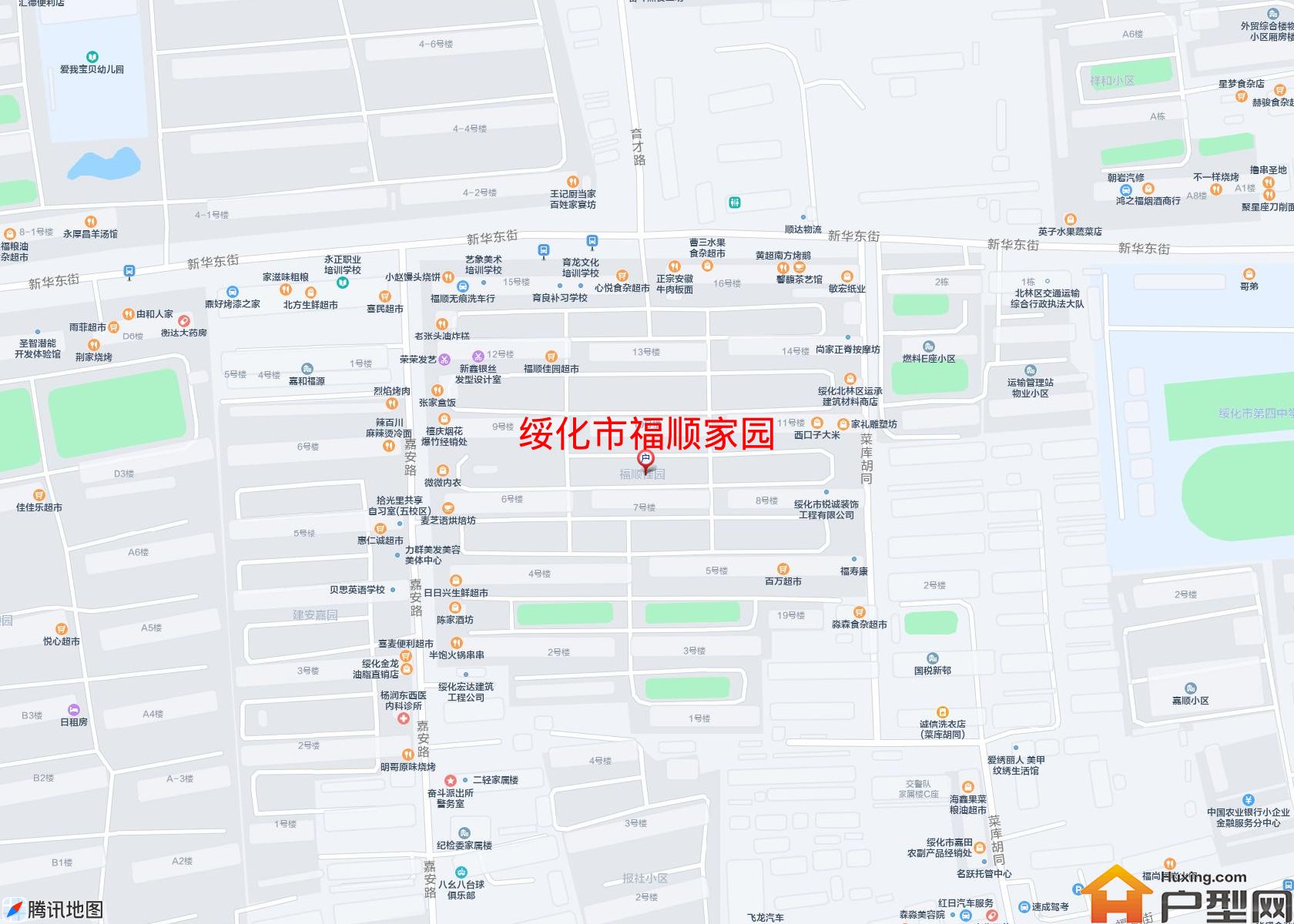 福顺家园小区 - 户型网