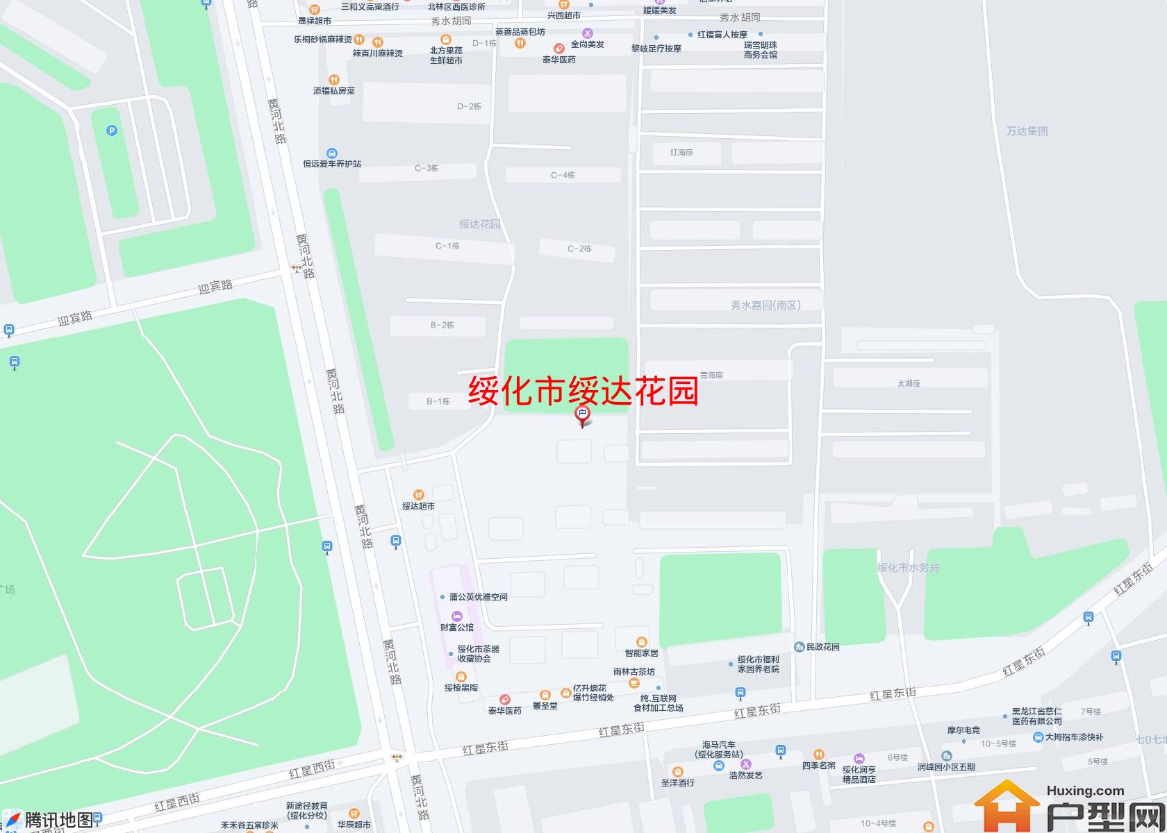 绥达花园小区 - 户型网