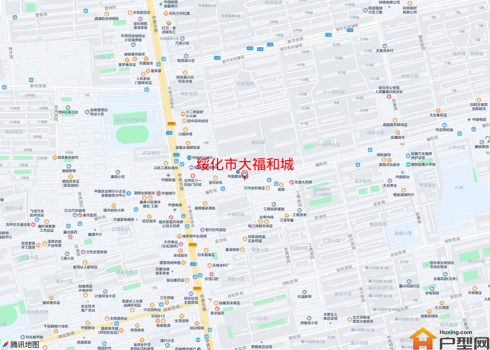 大福和城小区 - 户型网