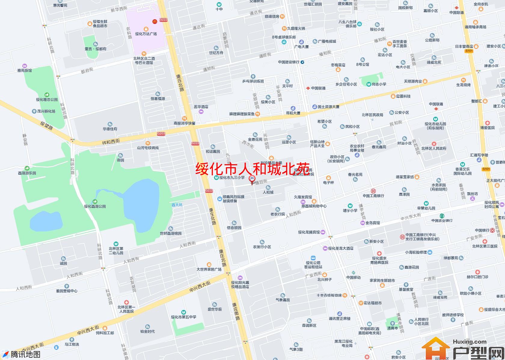 人和城北苑小区 - 户型网