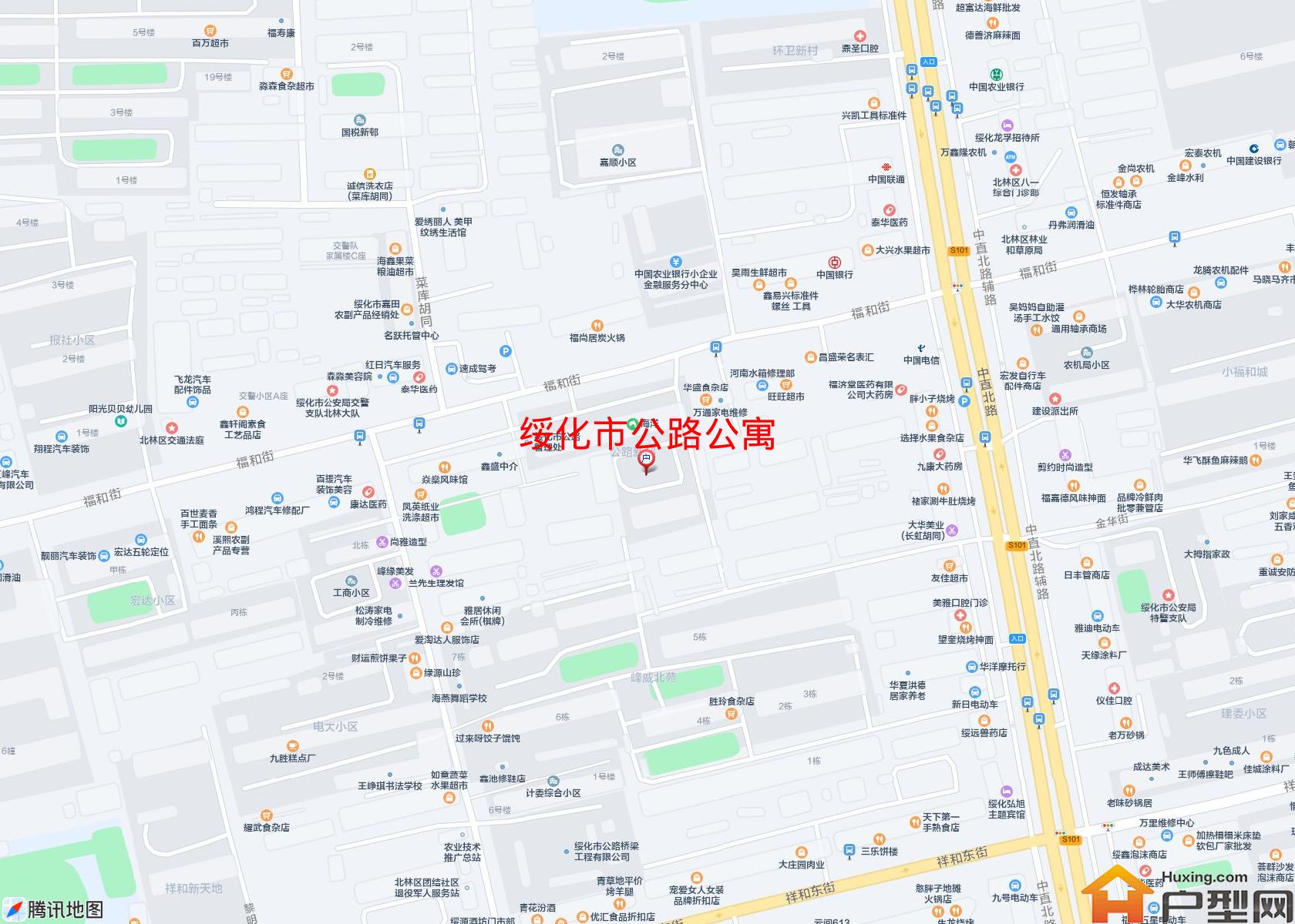公路公寓小区 - 户型网