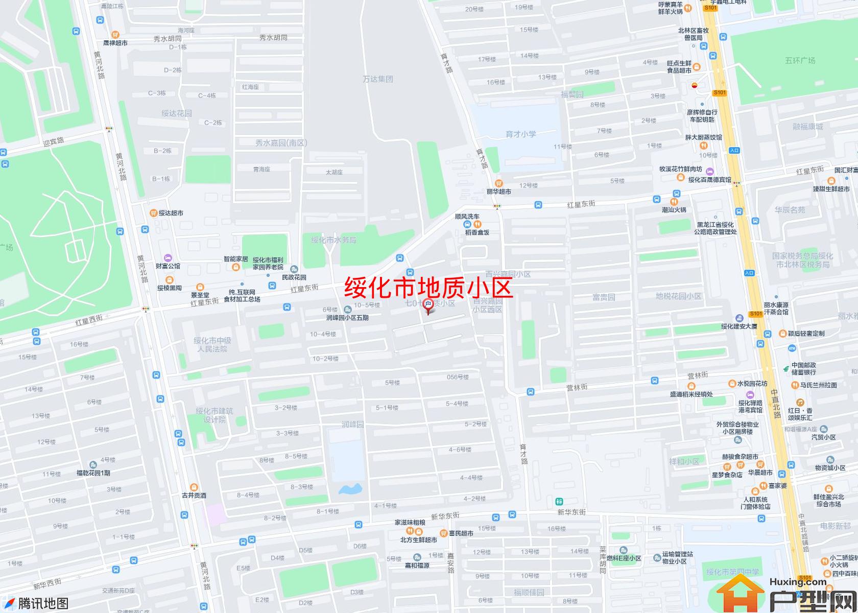 地质小区小区 - 户型网