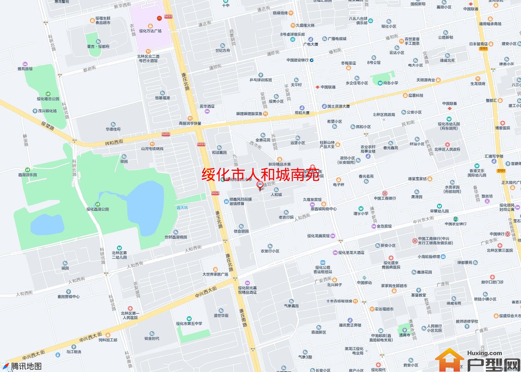 人和城南苑小区 - 户型网
