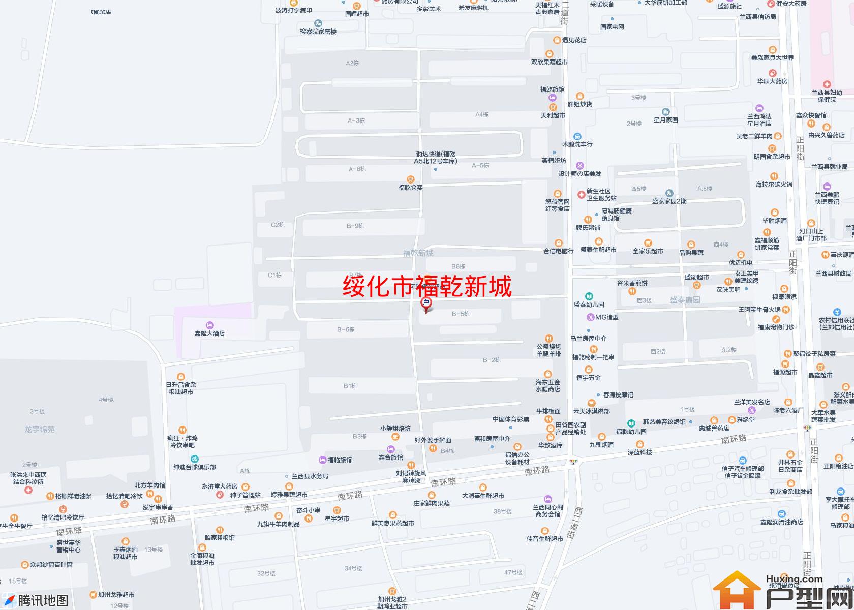 福乾新城小区 - 户型网