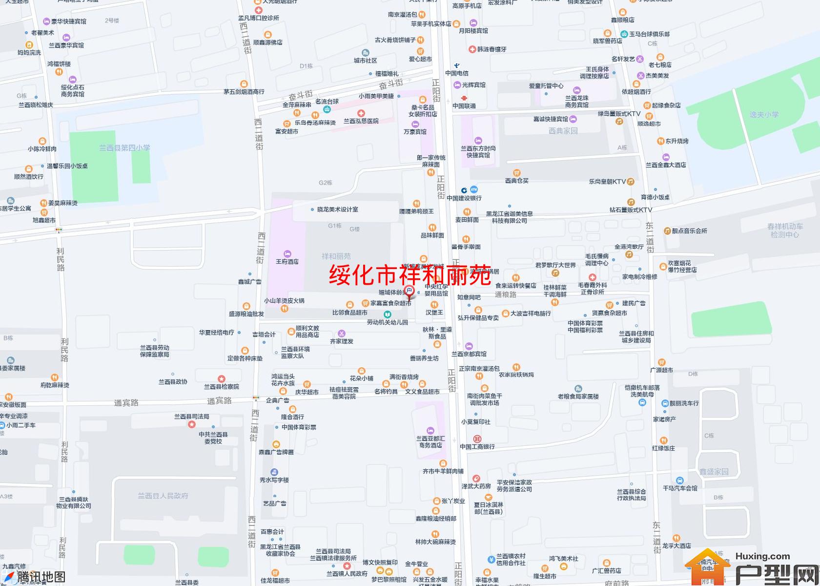 祥和丽苑小区 - 户型网
