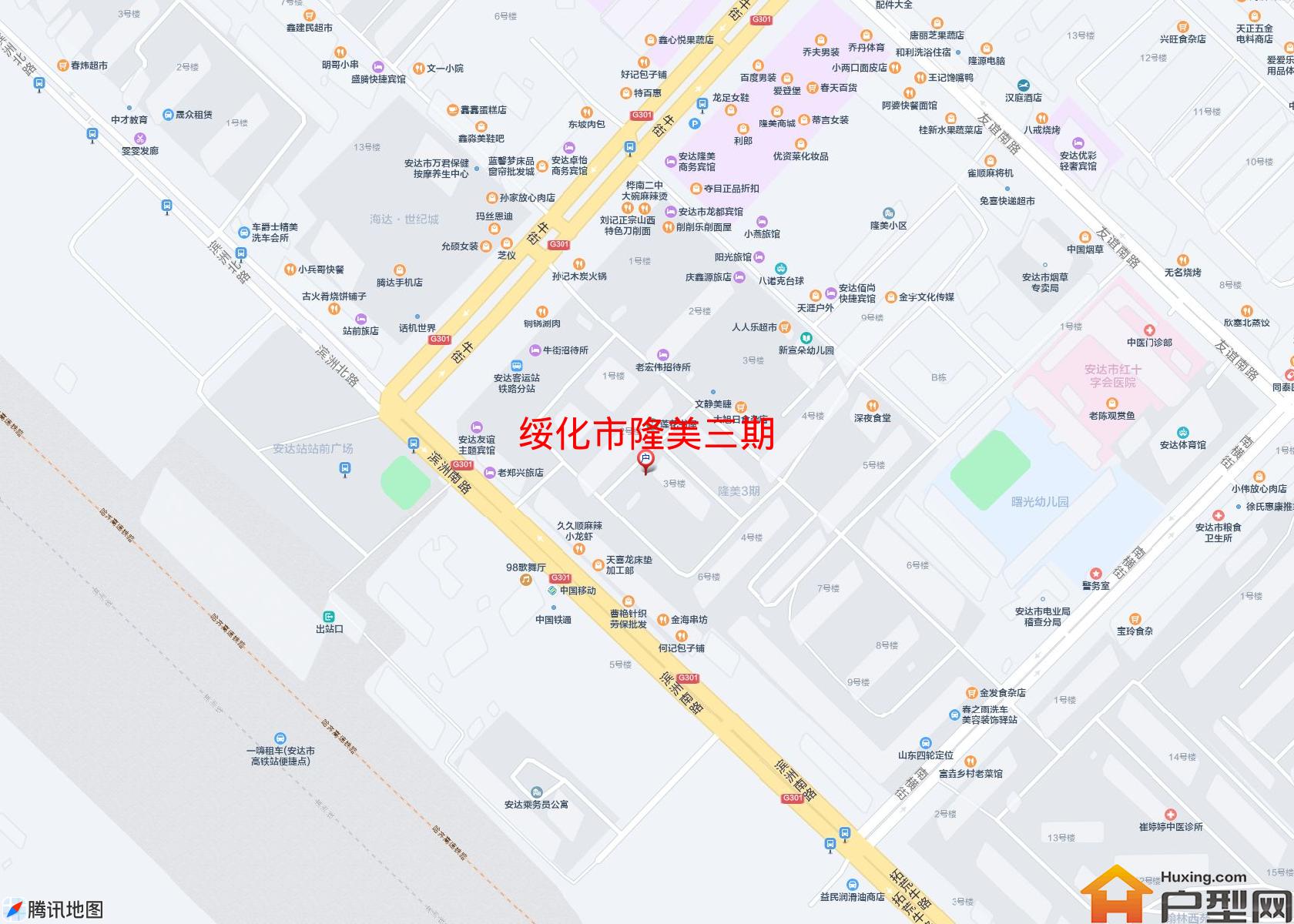 隆美三期小区 - 户型网