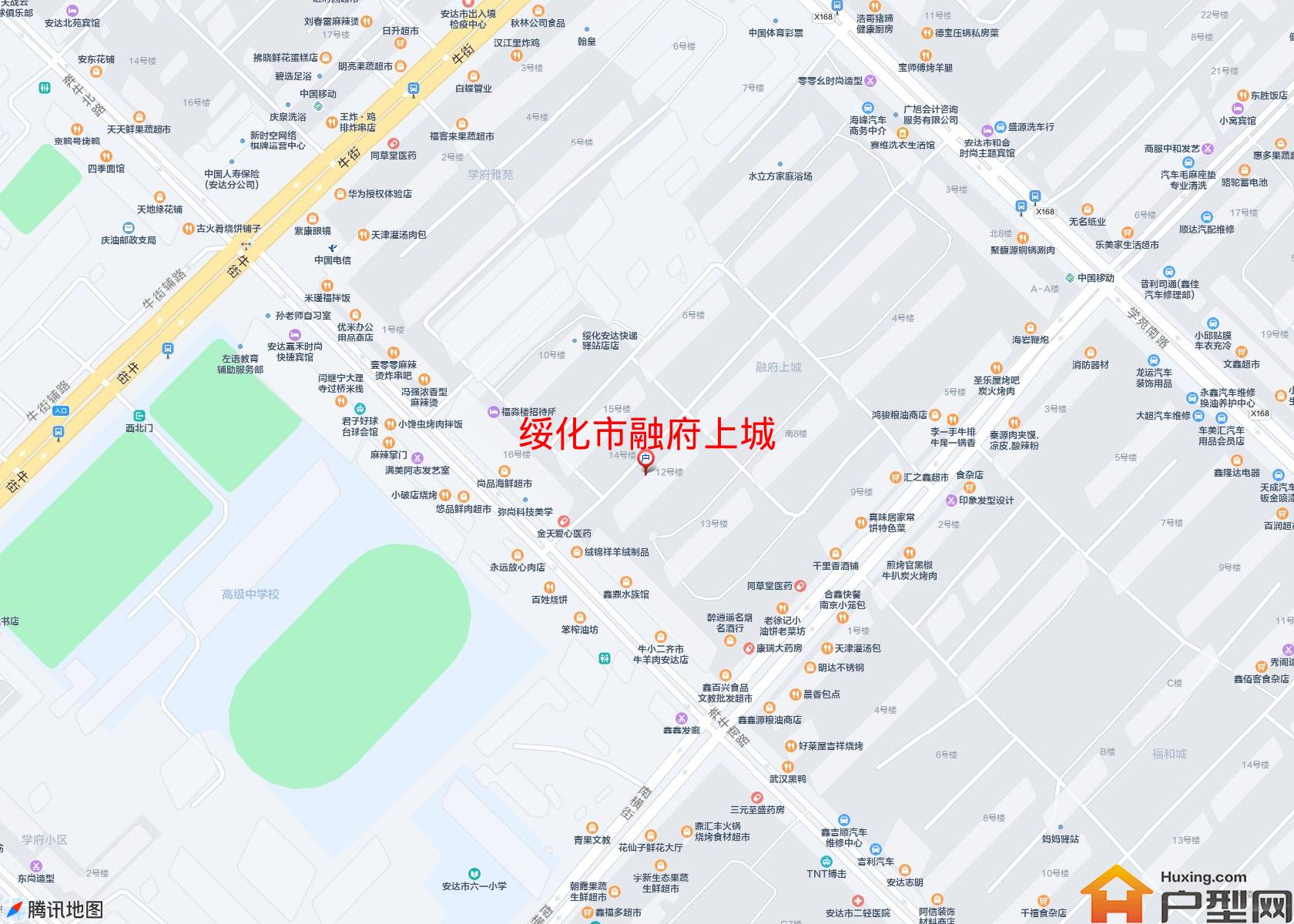 融府上城小区 - 户型网