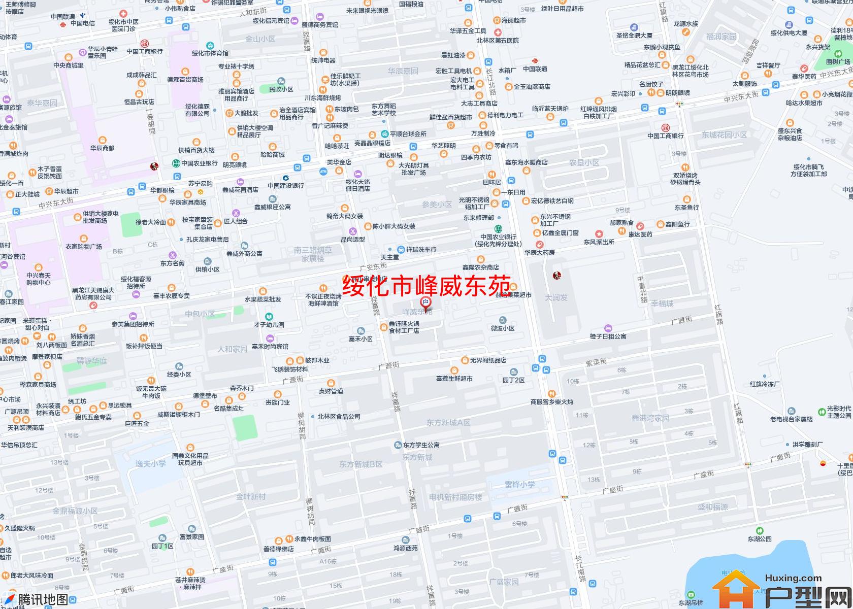 峰威东苑小区 - 户型网