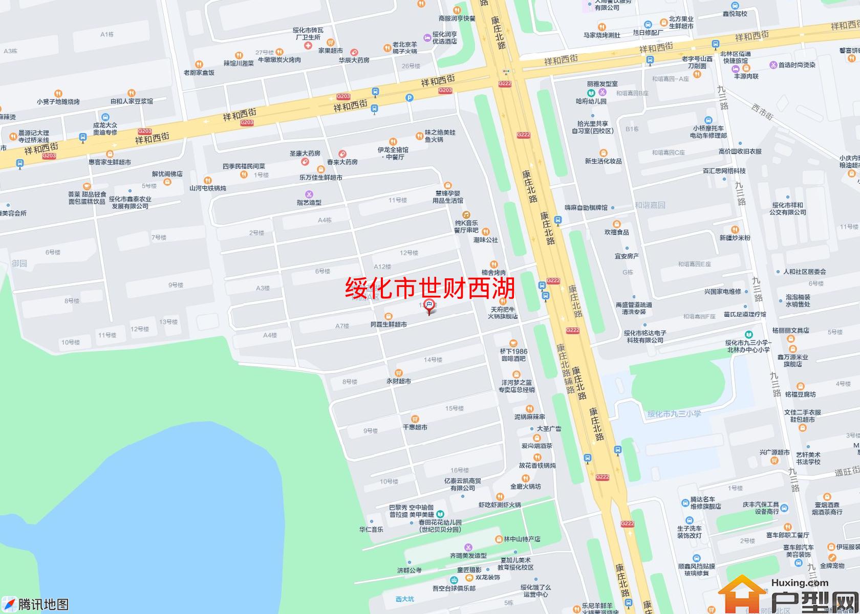 世财西湖小区 - 户型网