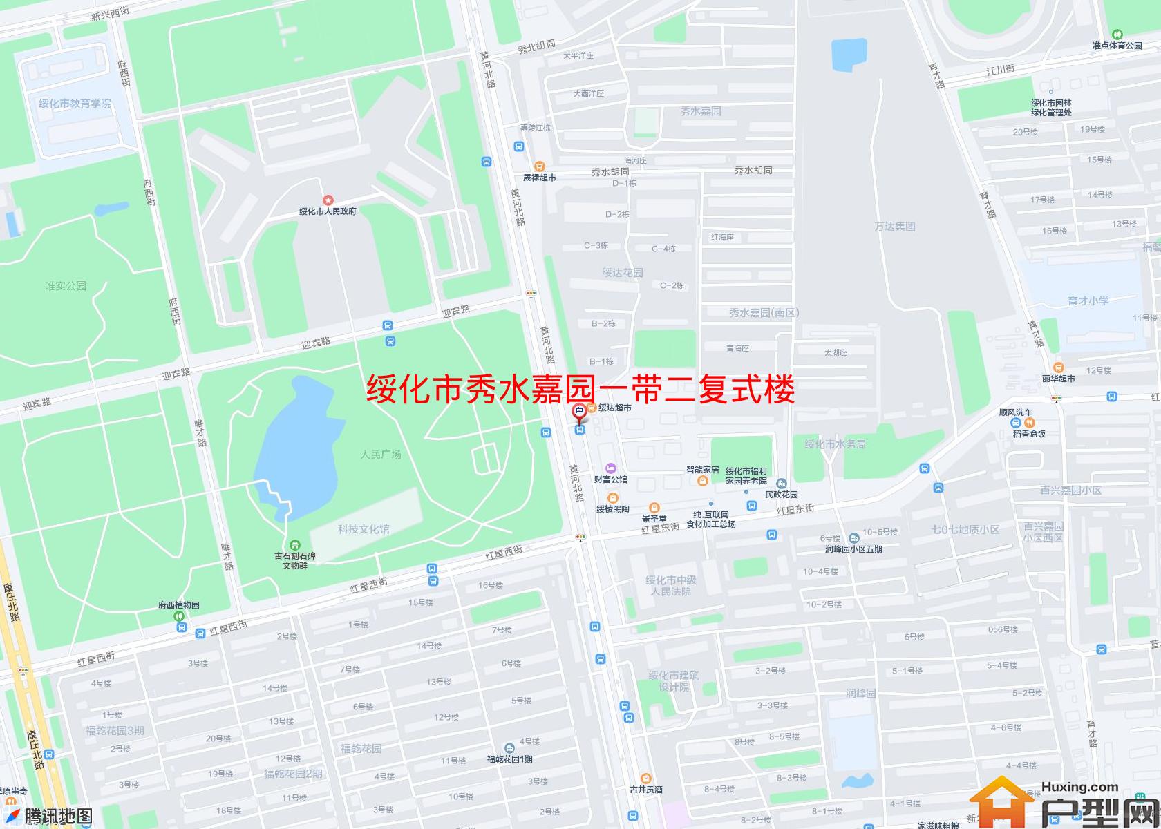 秀水嘉园一带二复式楼小区 - 户型网