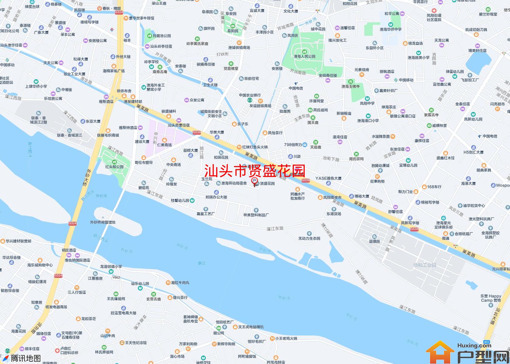 贤盛花园小区 - 户型网
