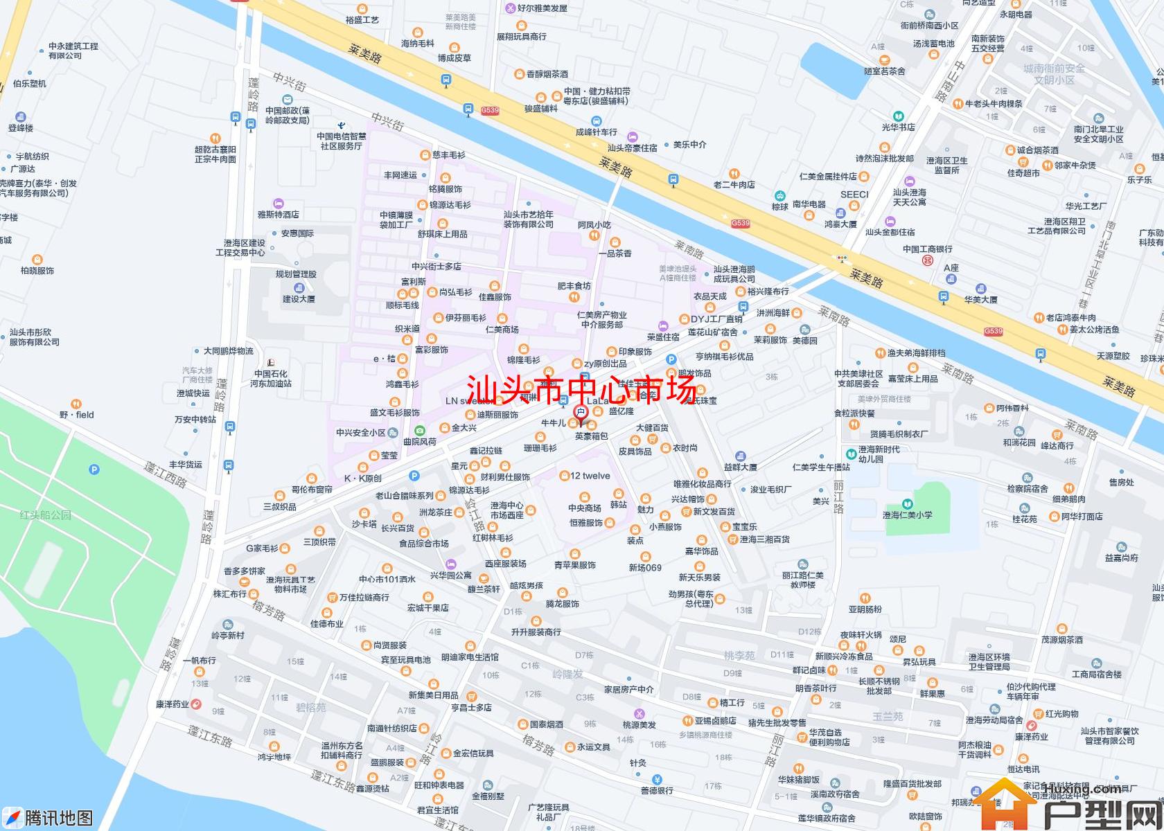 中心市场小区 - 户型网