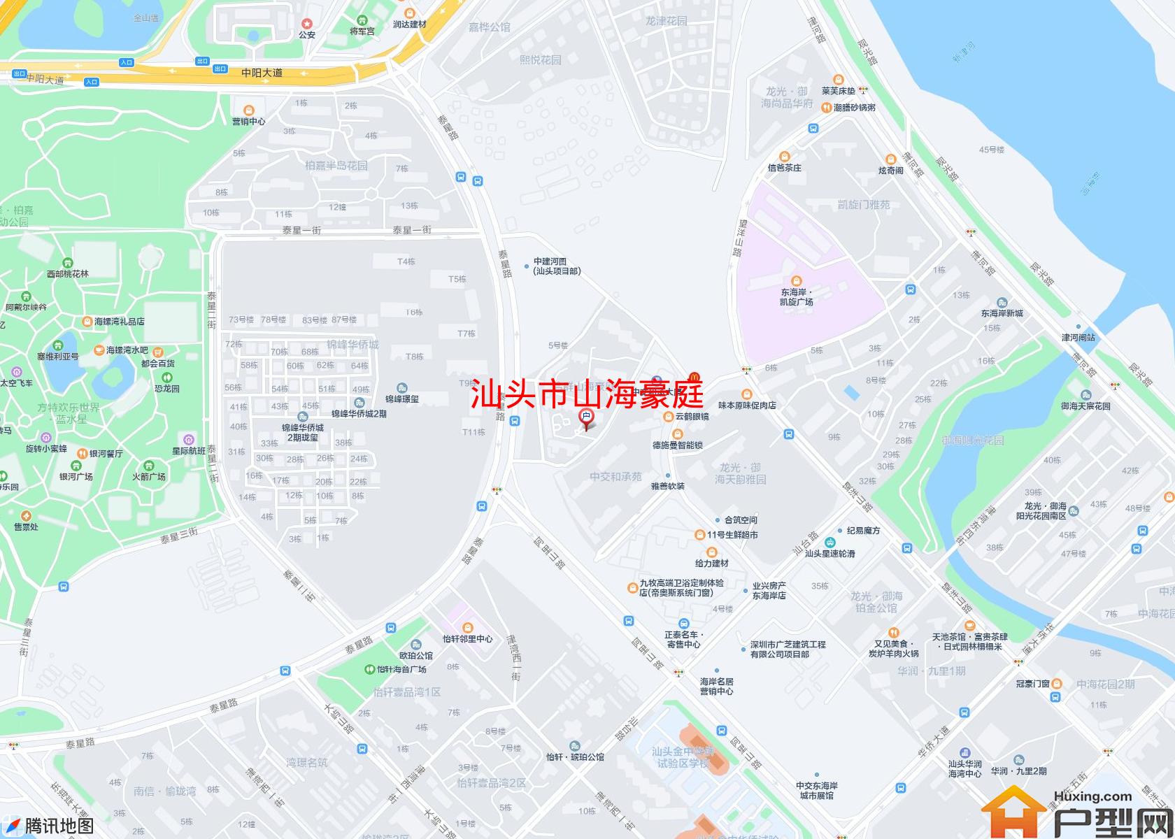 山海豪庭小区 - 户型网