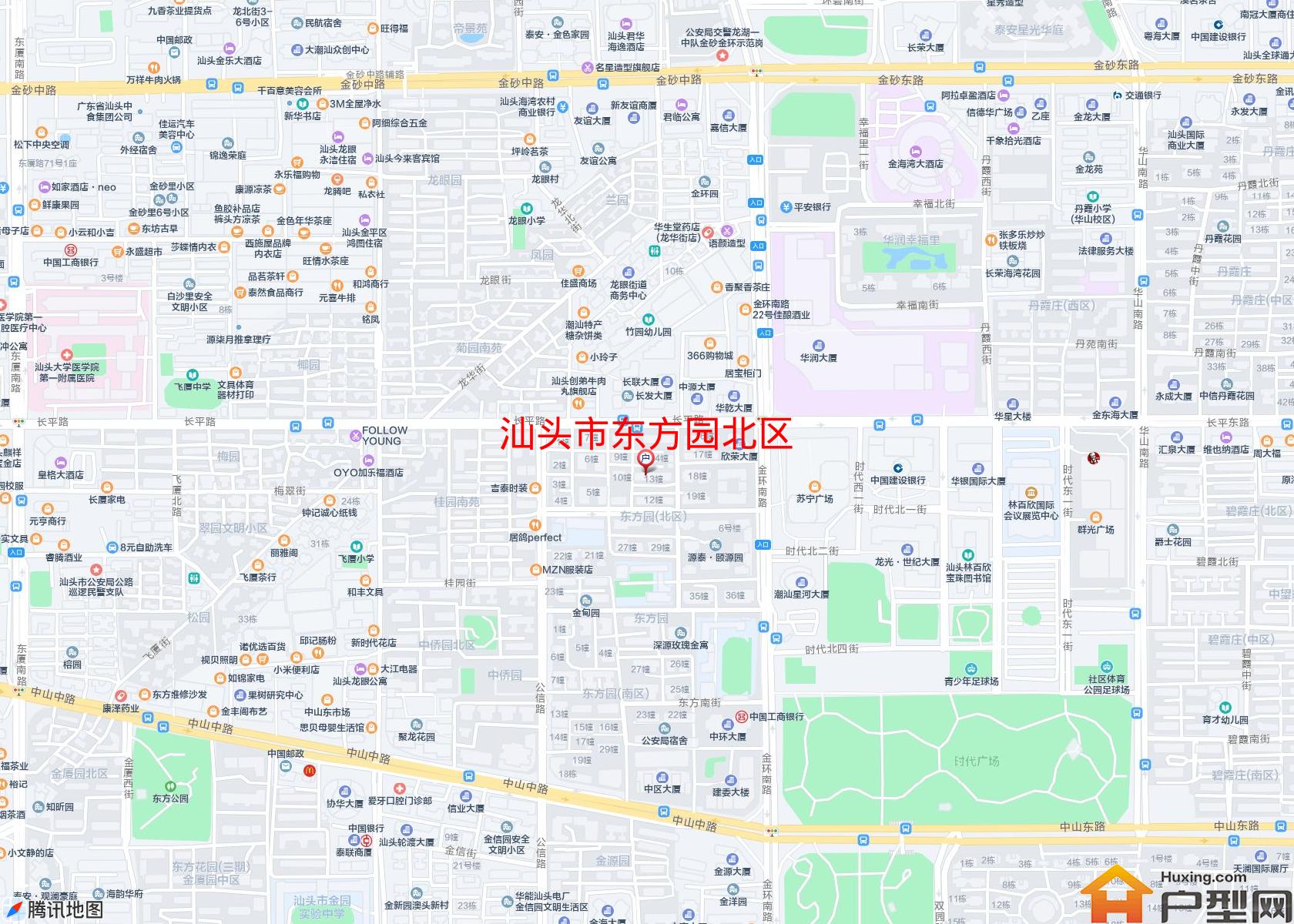 东方园北区小区 - 户型网