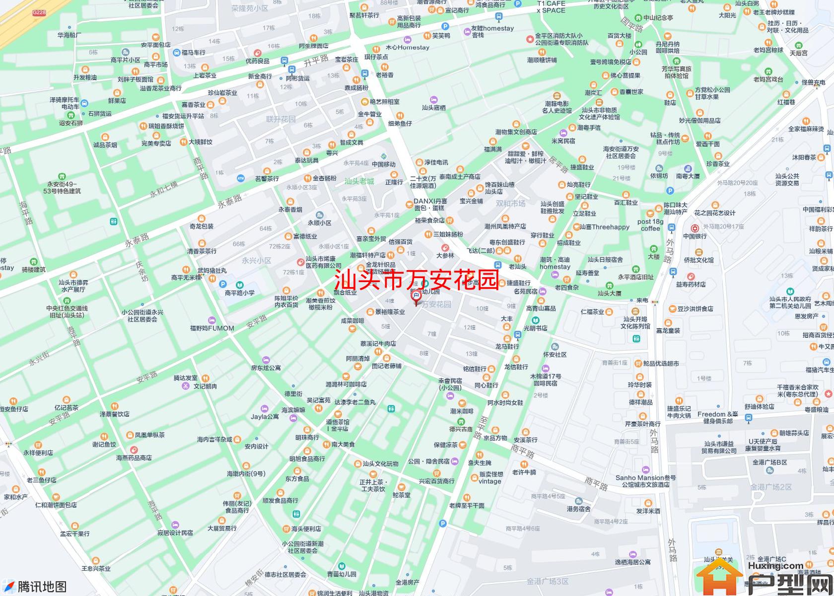 万安花园小区 - 户型网