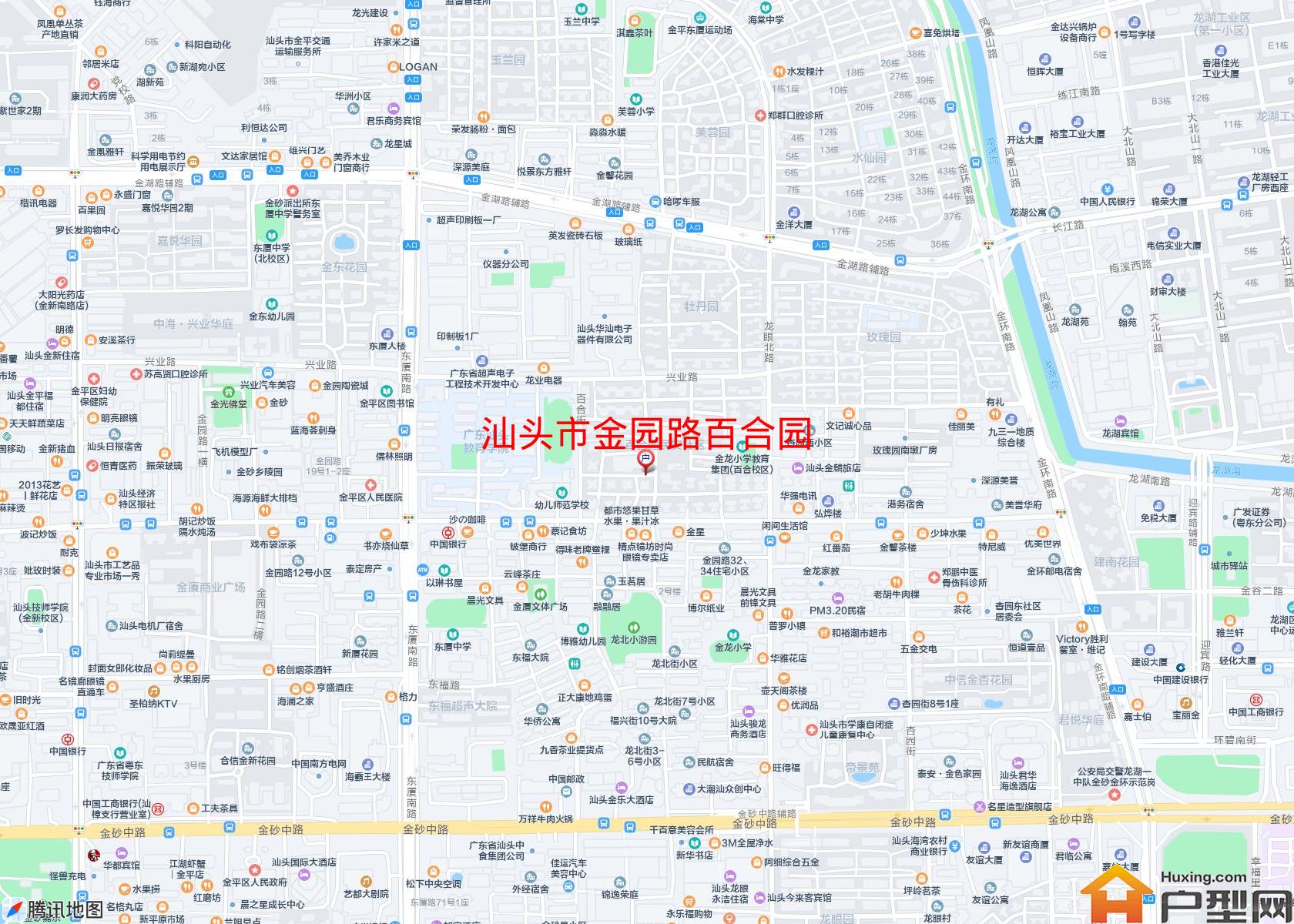 金园路百合园小区 - 户型网