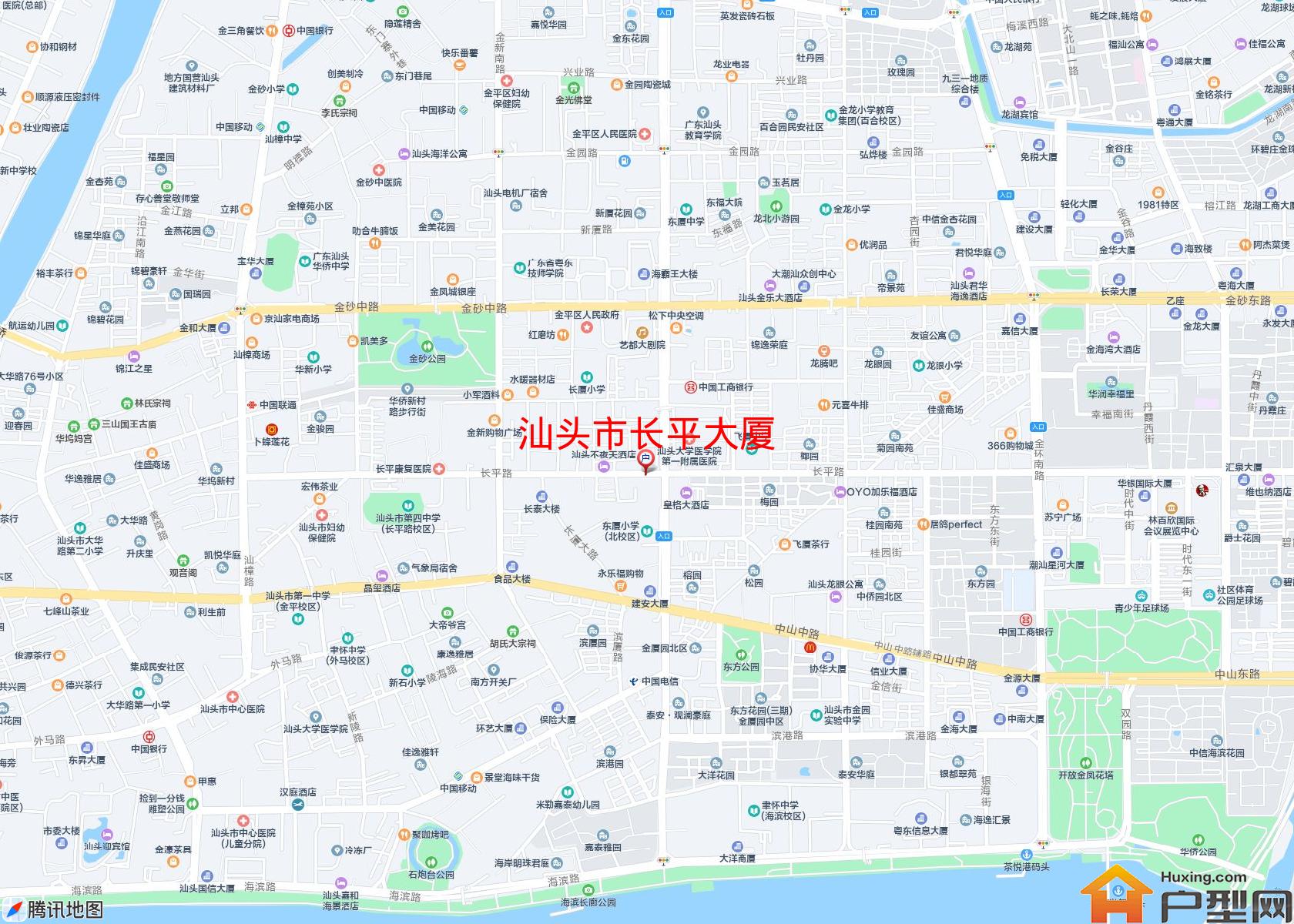 长平大厦小区 - 户型网