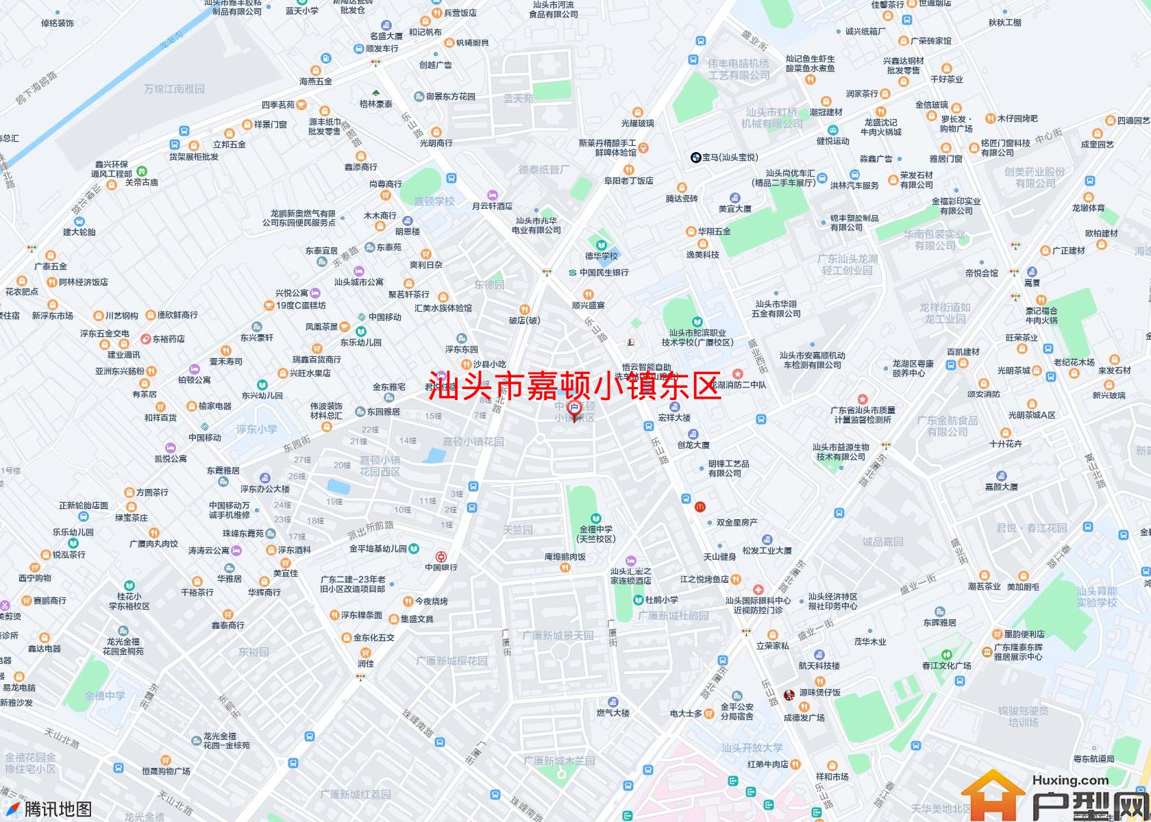 嘉顿小镇东区小区 - 户型网