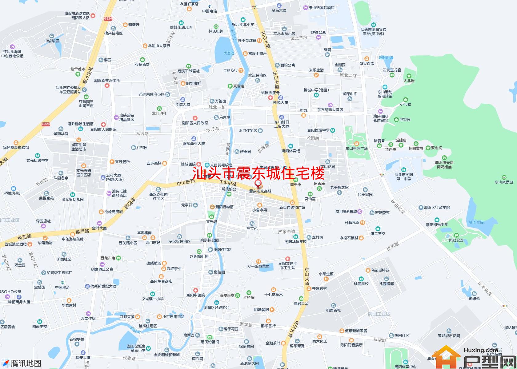震东城住宅楼小区 - 户型网