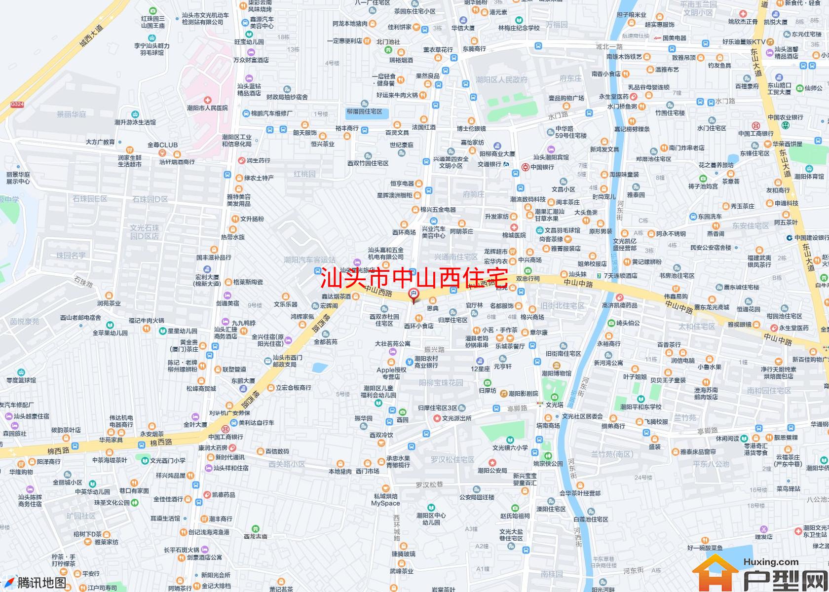 中山西住宅小区 - 户型网