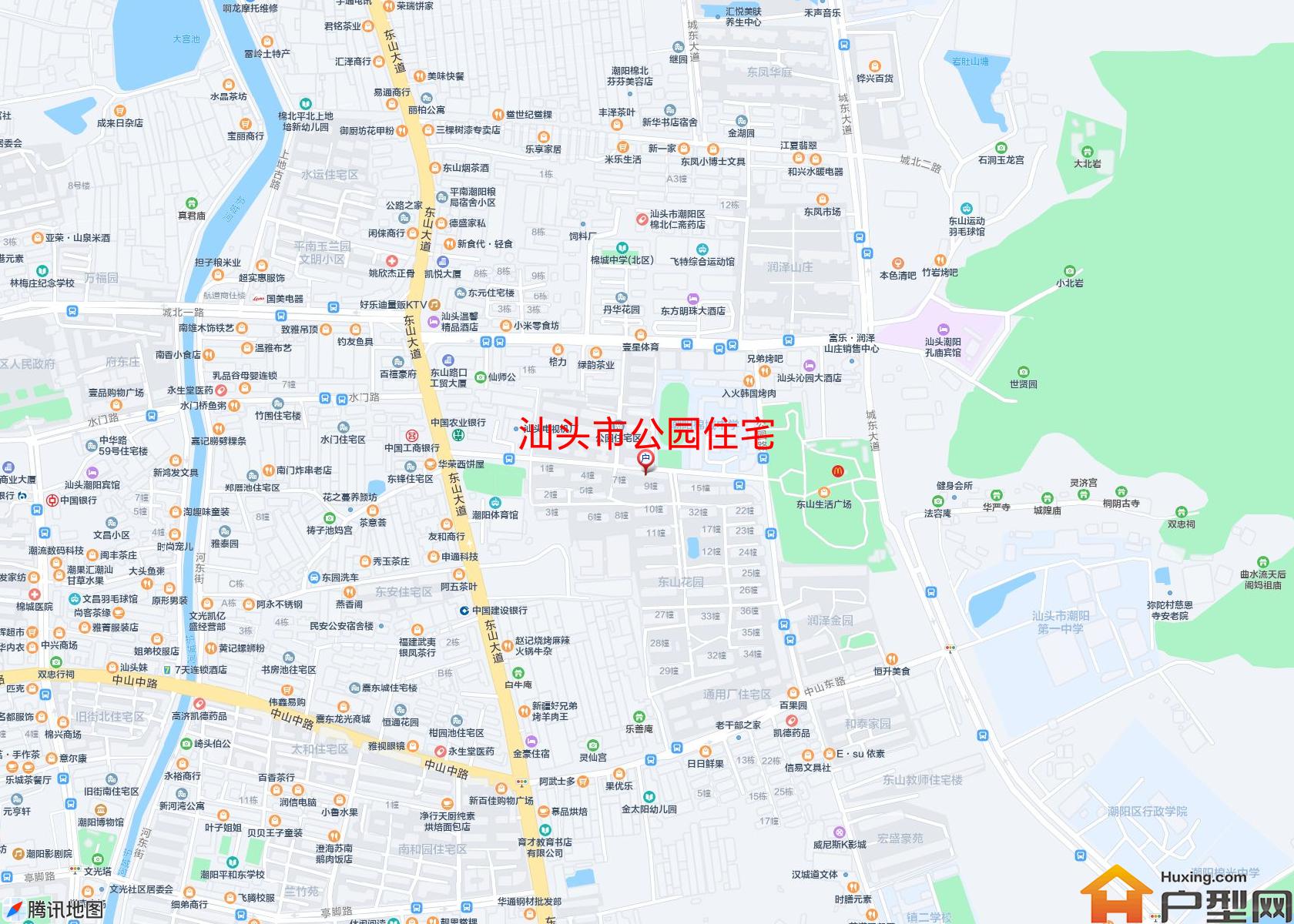公园住宅小区 - 户型网