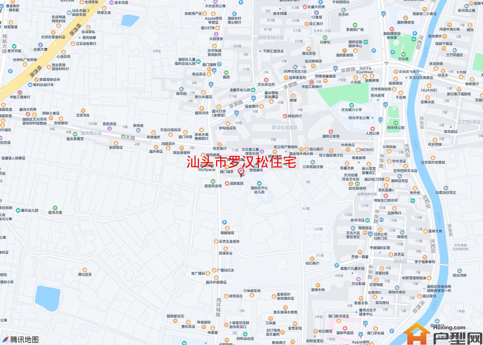 罗汉松住宅小区 - 户型网