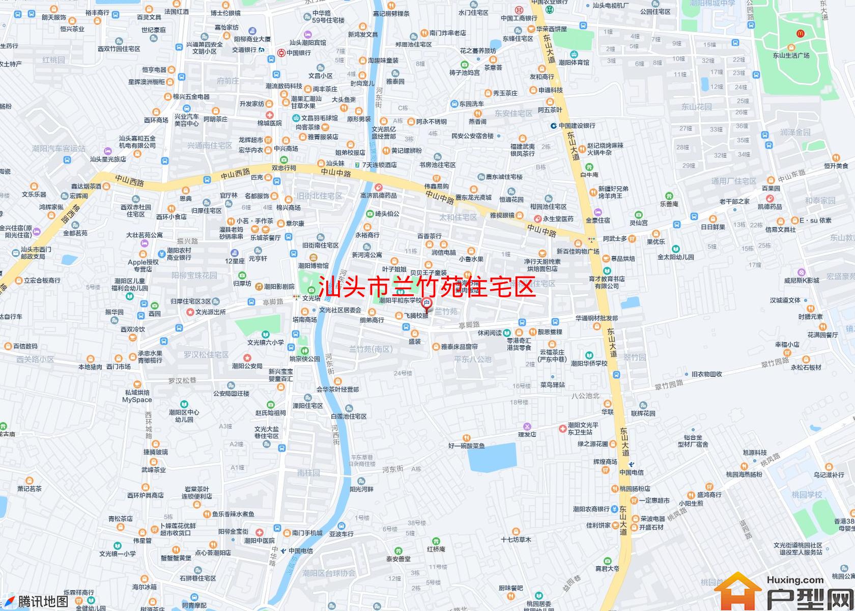 兰竹苑住宅区小区 - 户型网