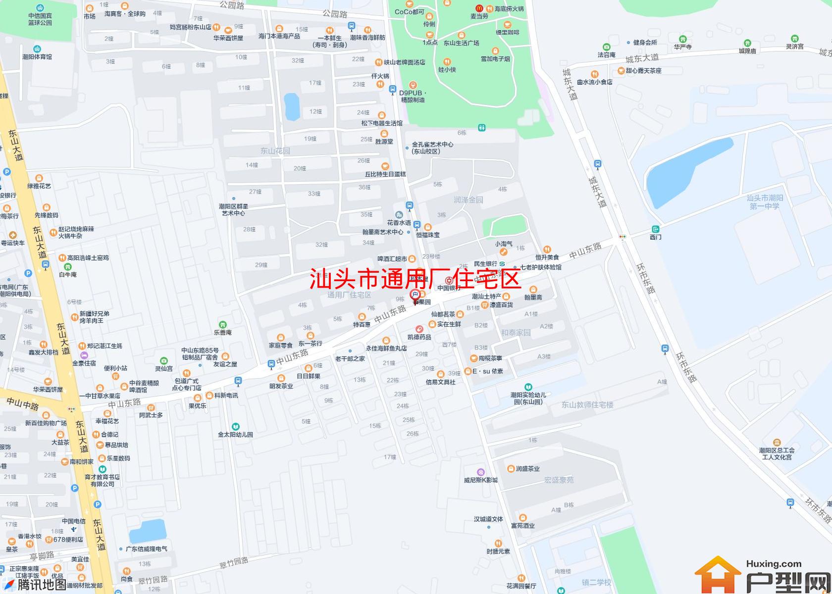 通用厂住宅区小区 - 户型网