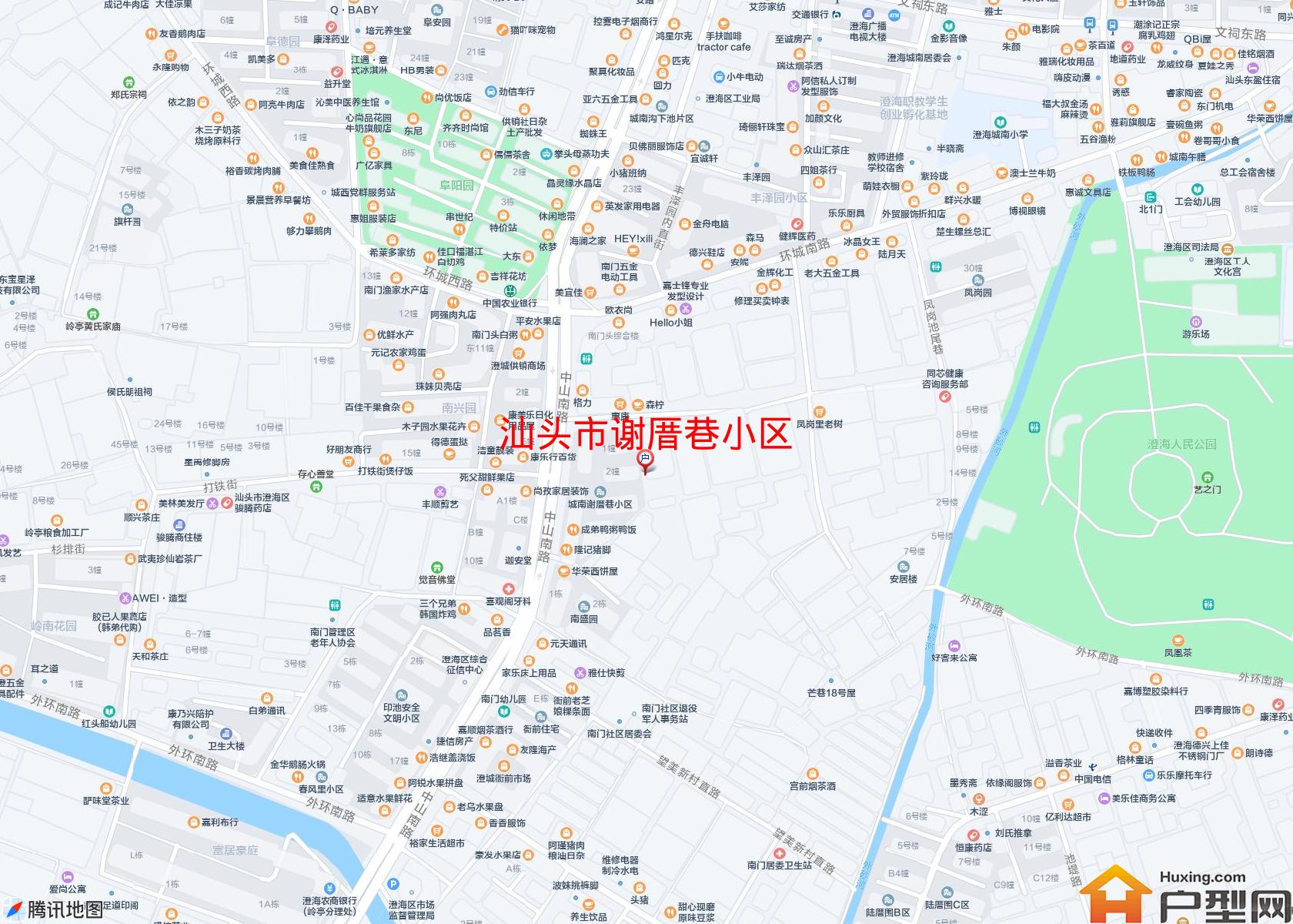 谢厝巷小区小区 - 户型网