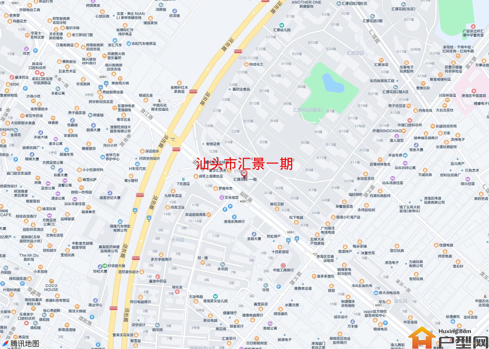 汇景一期小区 - 户型网
