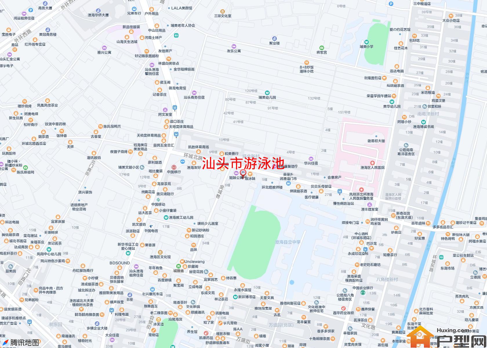 游泳池小区 - 户型网