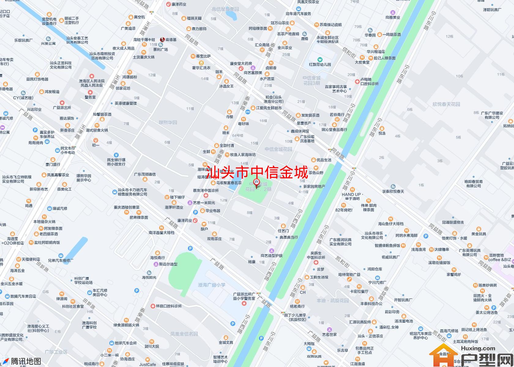 中信金城小区 - 户型网