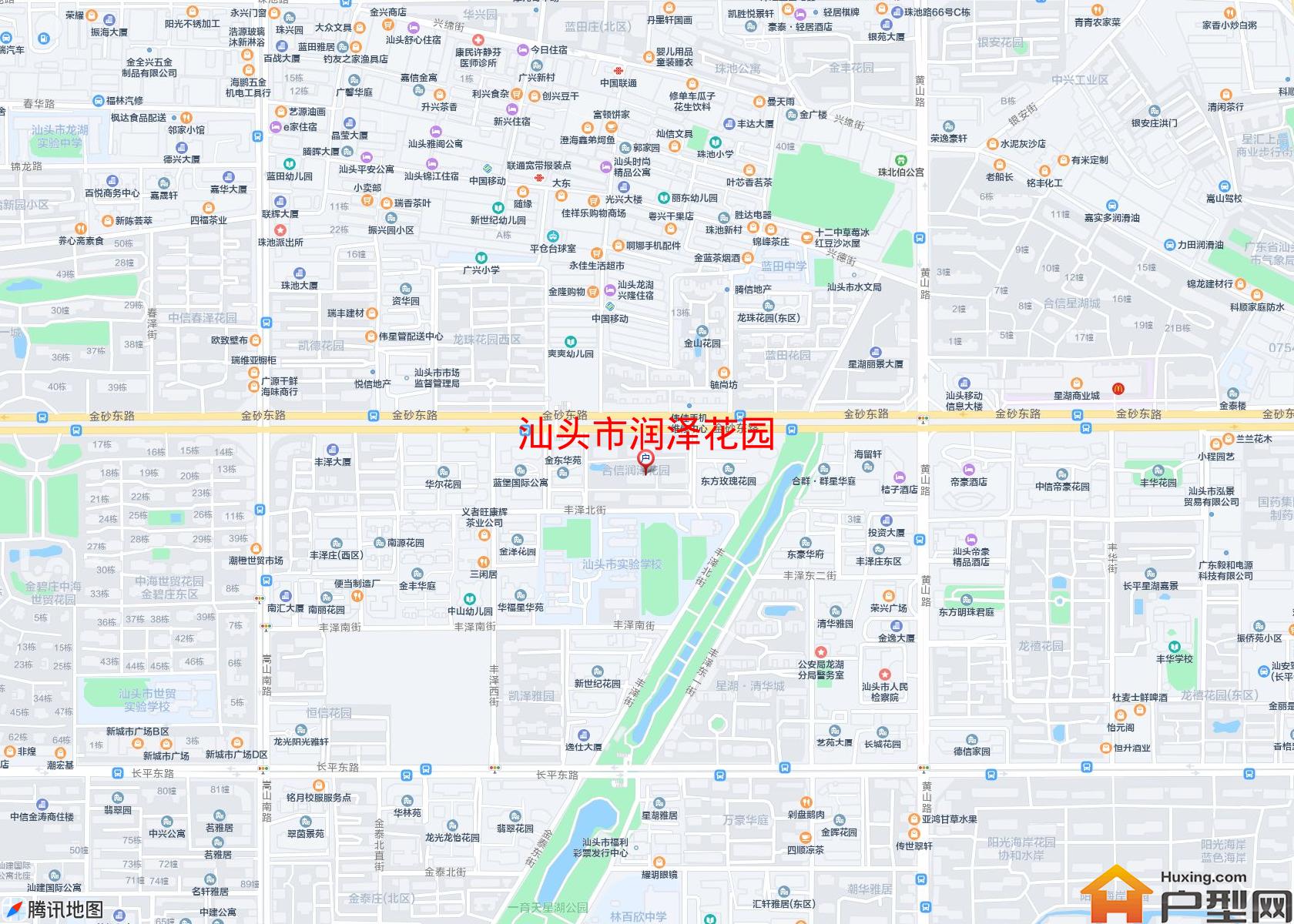 润泽花园小区 - 户型网